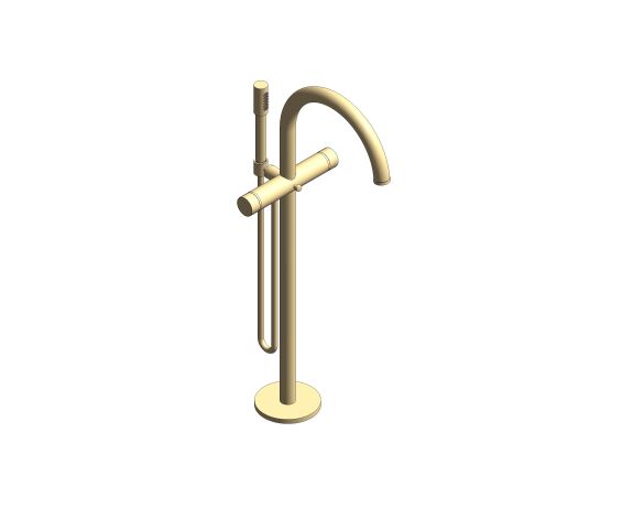 Product: ATRIO PRIVATE COLLECTION Bath / shower mixer 1/2″ (25229GN0)