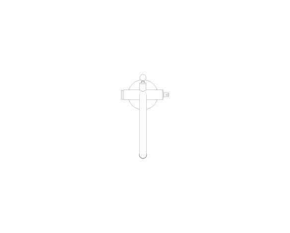 Product: ATRIO Single-lever bath mixer, floor mounted (24368DL0)