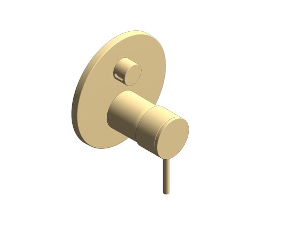Product: ATRIO Single-lever mixer with 3-way diverter (24356GN0)