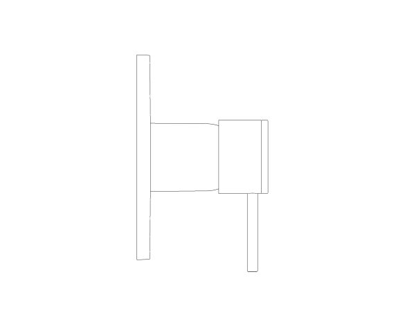 Product: ATRIO Single-lever shower mixer trim (24354DL0)