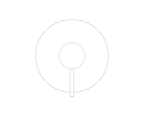 Product: ATRIO Single-lever shower mixer trim (24354GN0)