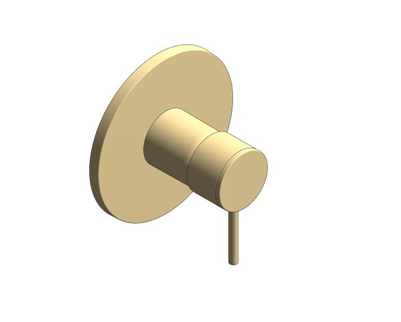 Product: ATRIO Single-lever shower mixer trim (24354GN0)