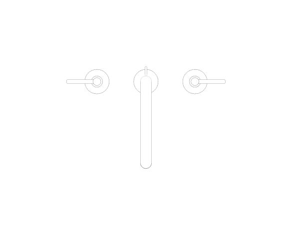 Product: ATRIO Three-hole basin mixer 1/2″ L-Size (20649DL0)