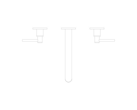 Product: ATRIO Three-hole basin mixer 1/2″ M-Size (20662GN0)