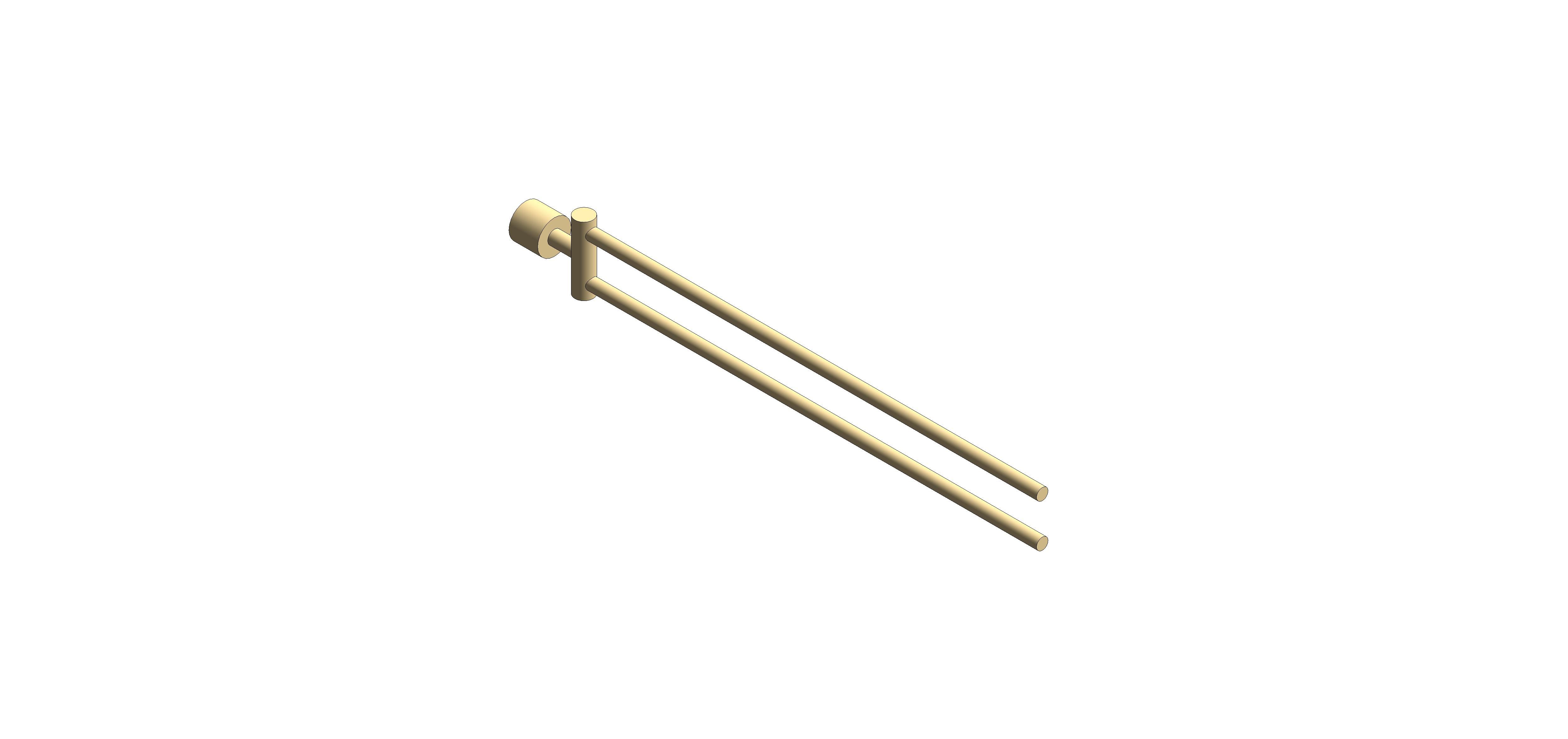 Product: ATRIO Towel bar (40888GN0)