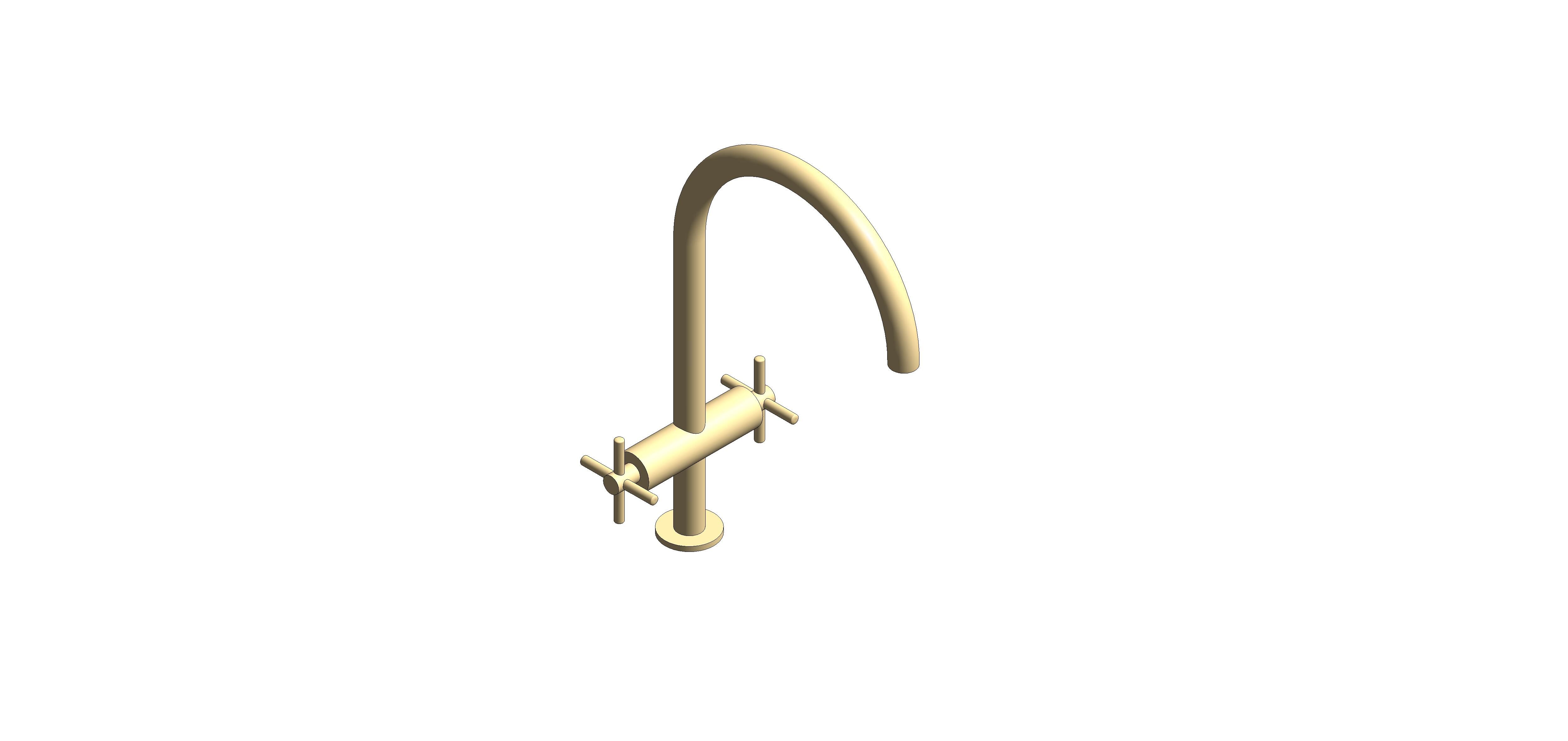Product: ATRIO Two handle sink mixer 1/2“ L-size (30609GN0)