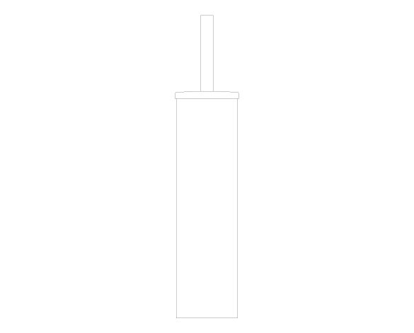 Product: ESSENTIALS Toilet brush set metal (40696DA0)