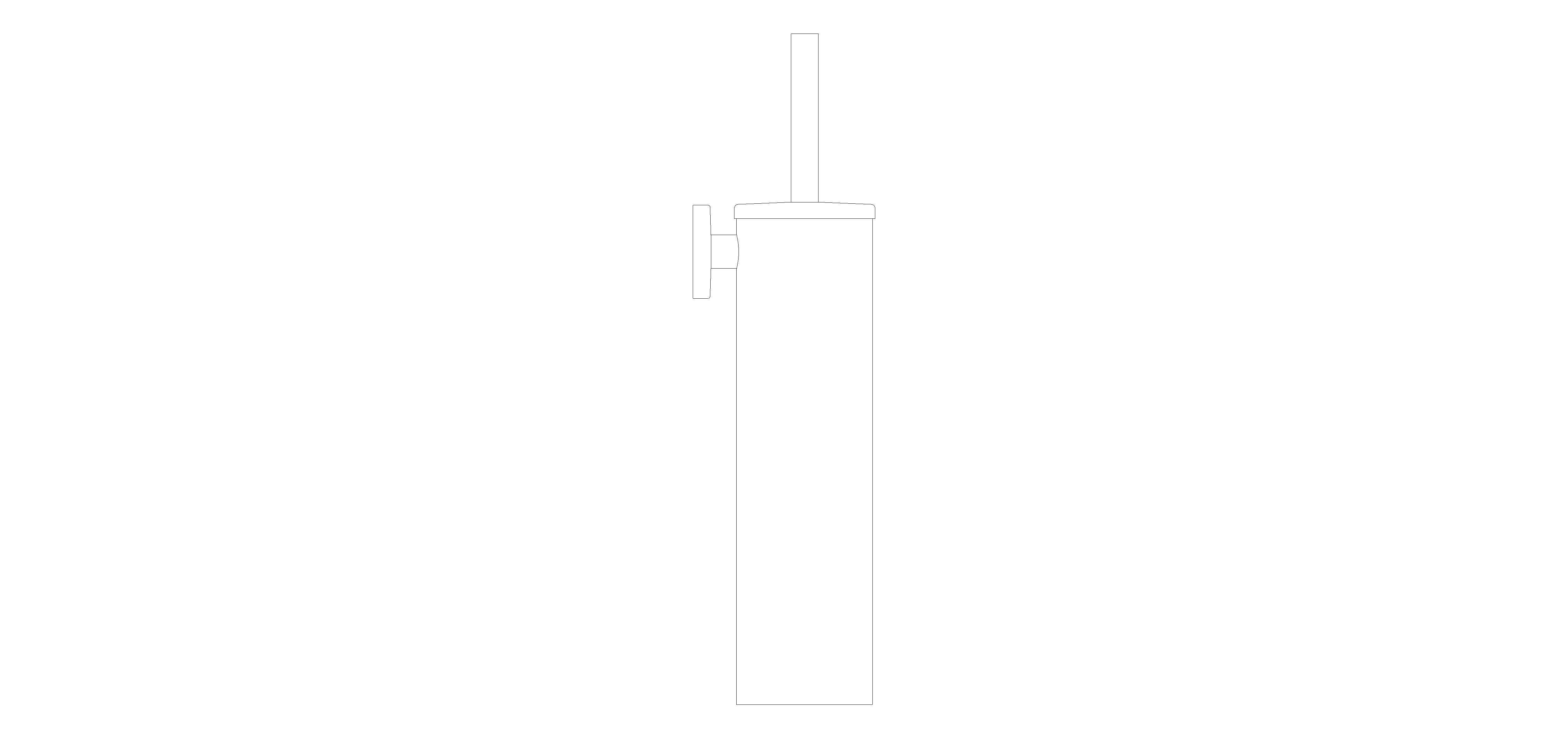 Product: ESSENTIALS Toilet brush set metal (40696DA0)