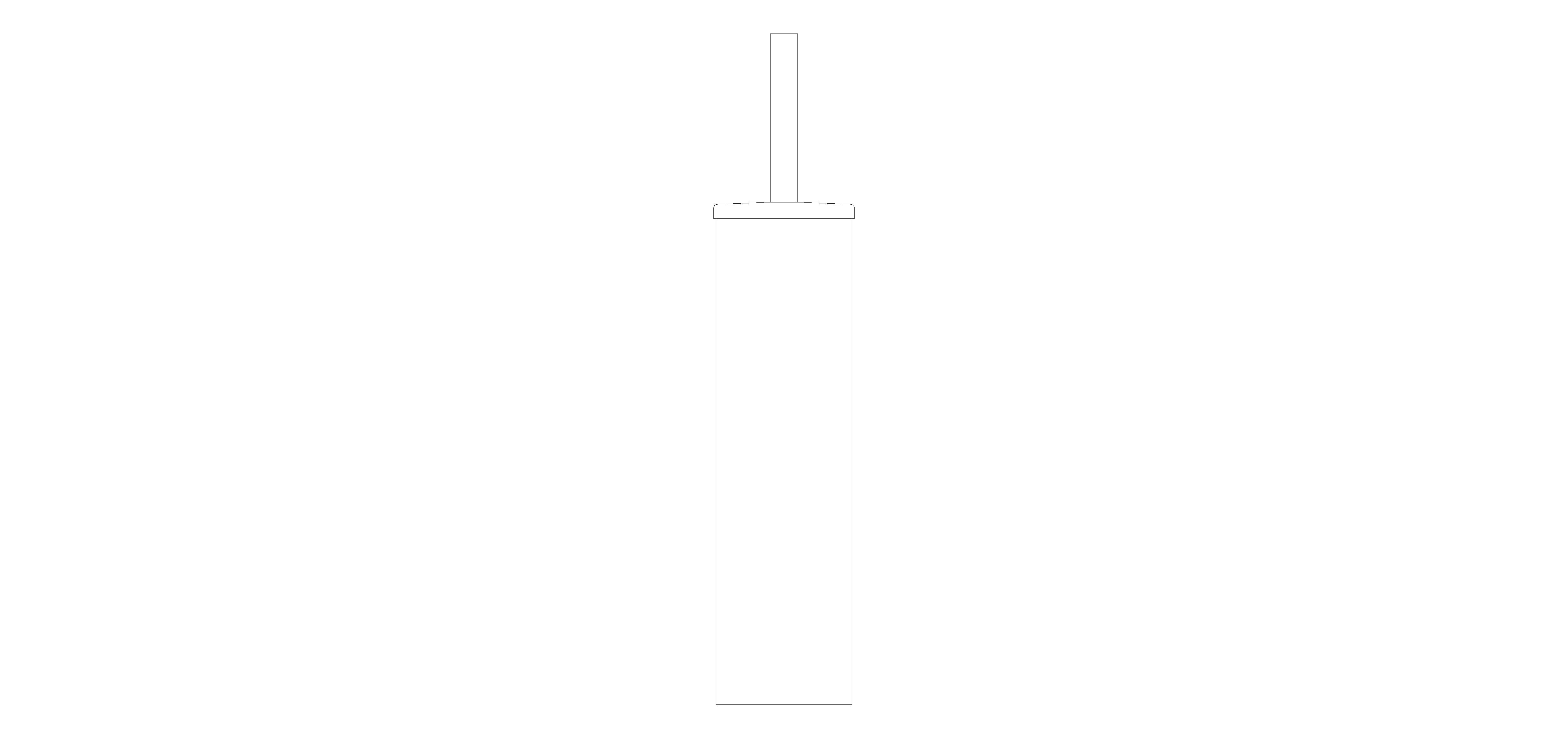 Product: ESSENTIALS Toilet brush set metal (40696DC0)