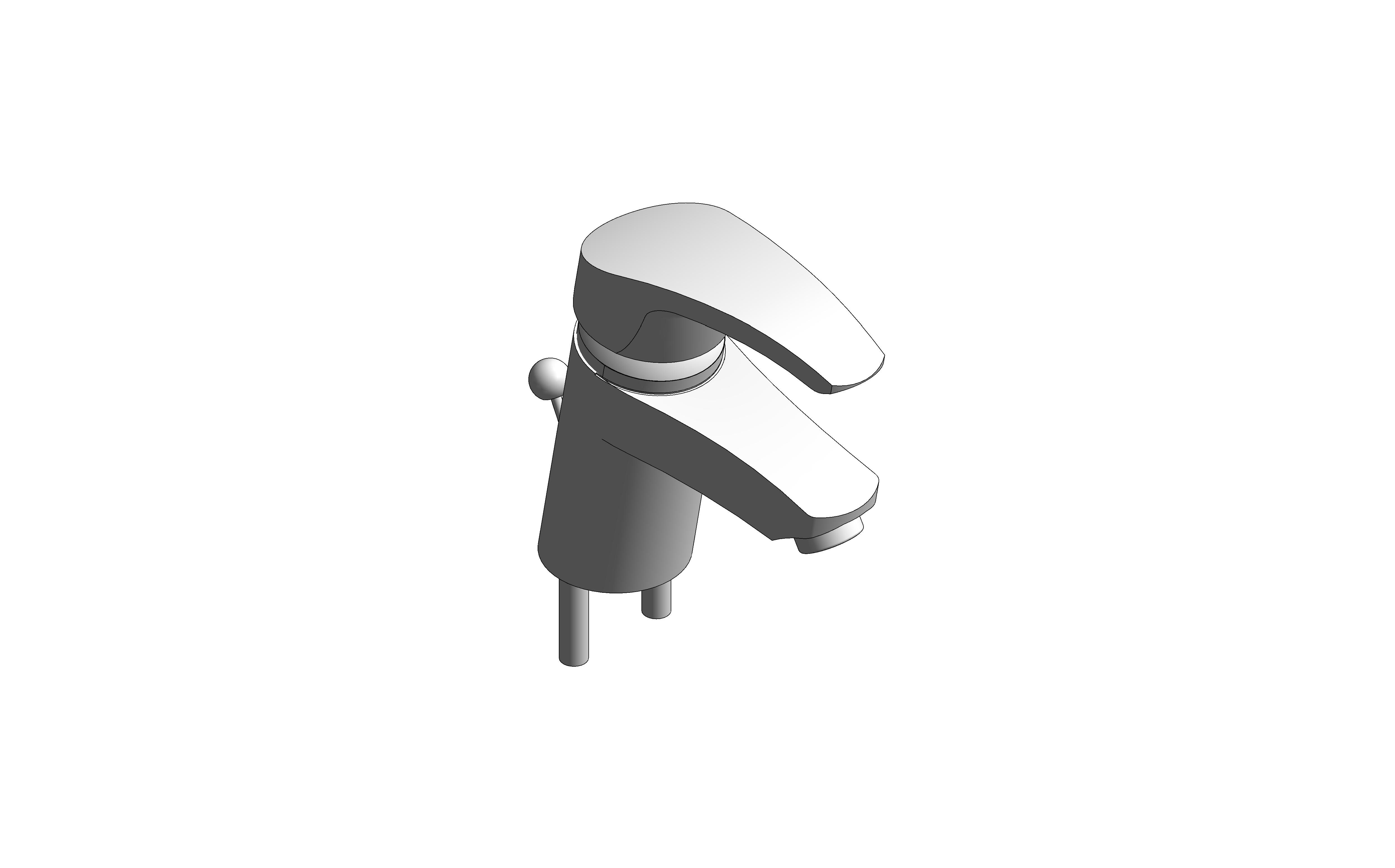 Product: Single Lever Basin Mixer (33265002)