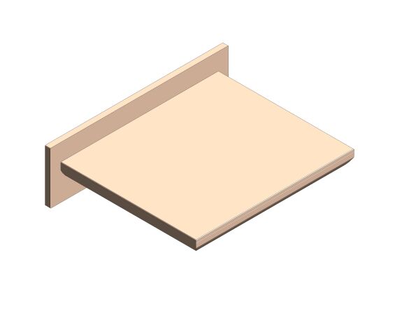 Product: ALLURE Cascade spout for bath and shower (13317DA1)