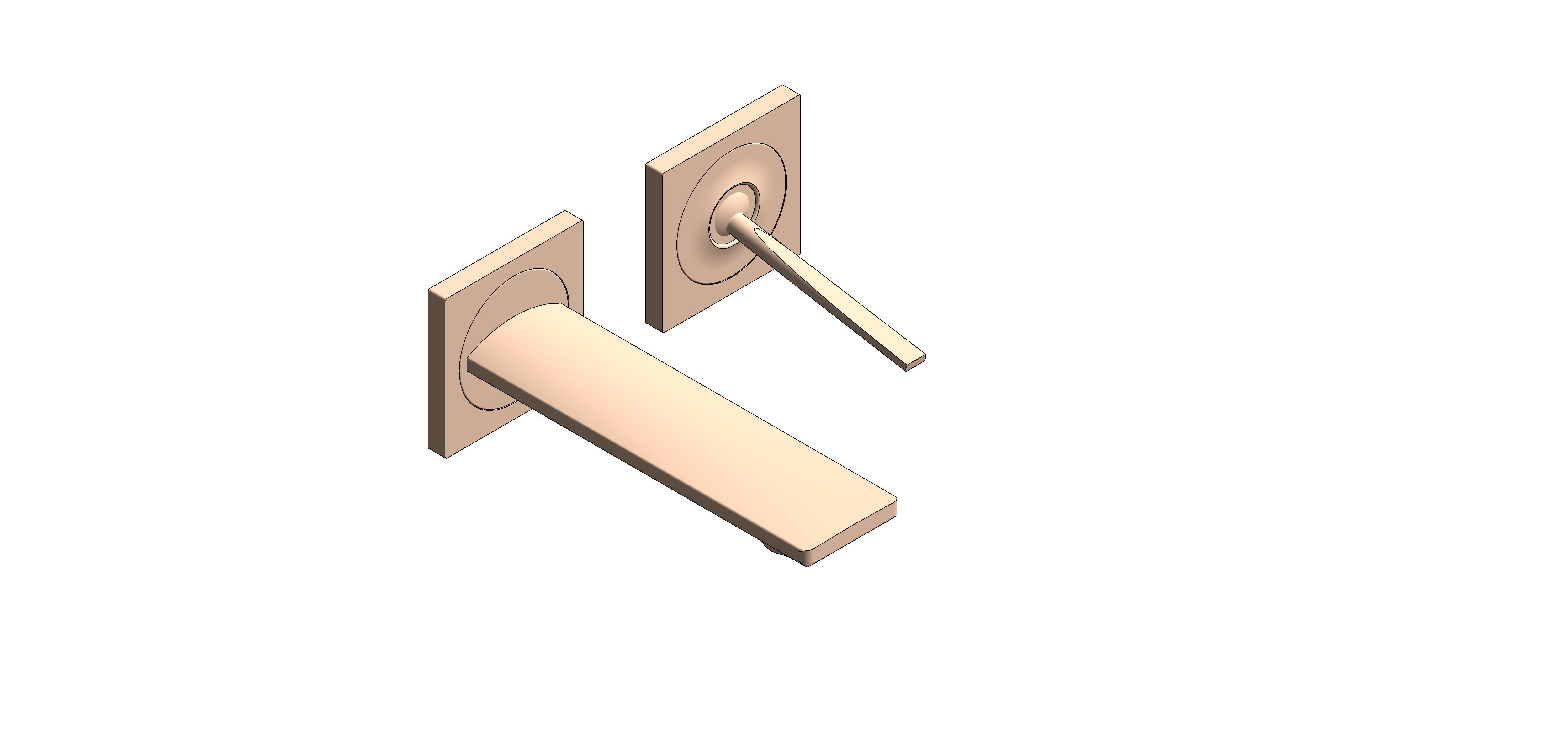 Product; ALLURE 2-Hole Basin Mixer S-Size (19309DA2)