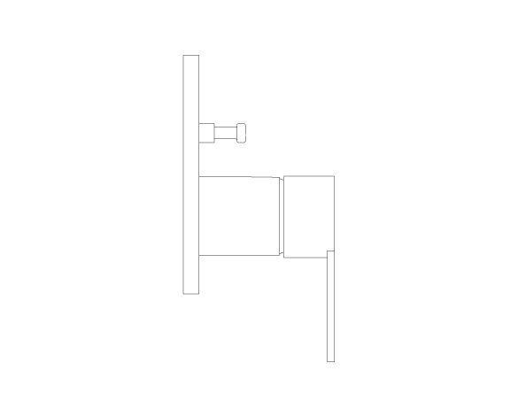 Product: ALLURE Single-Lever Mixer With 2-Way Diverter (19315AL1)