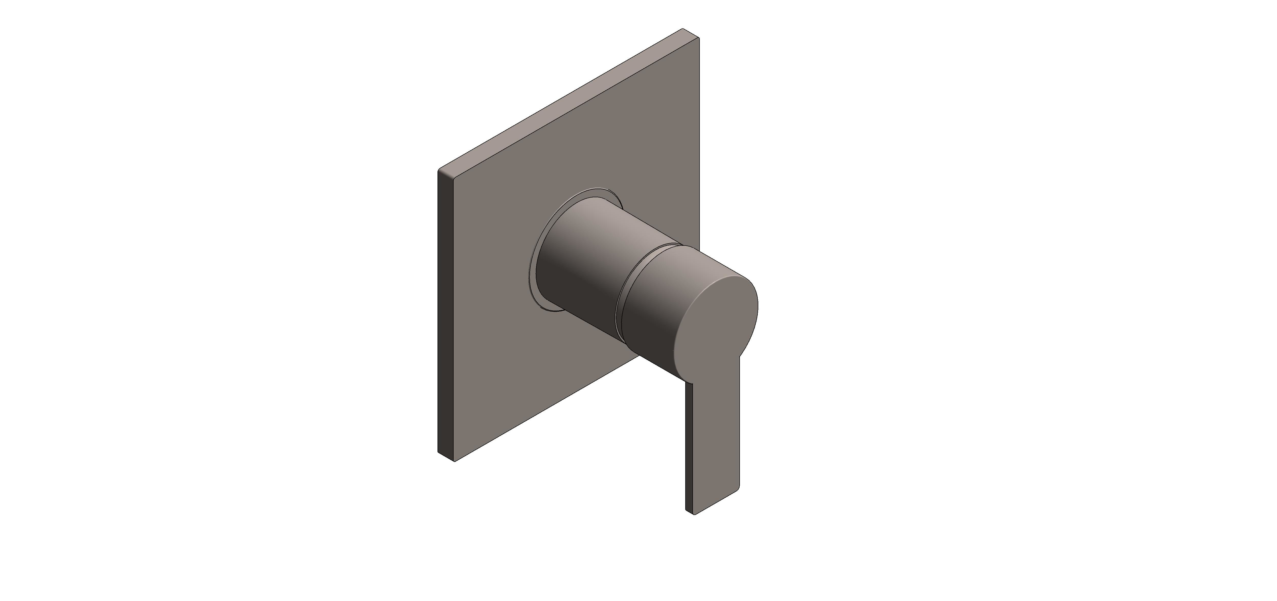 Product: ALLURE Single-Lever Shower Mixer Trim (19317AL1)