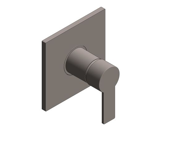 Product: ALLURE Single-Lever Shower Mixer Trim (19317AL1)