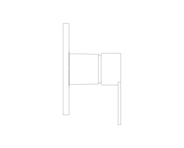 Product: ALLURE Single-Lever Shower Mixer Trim (19317AL1)