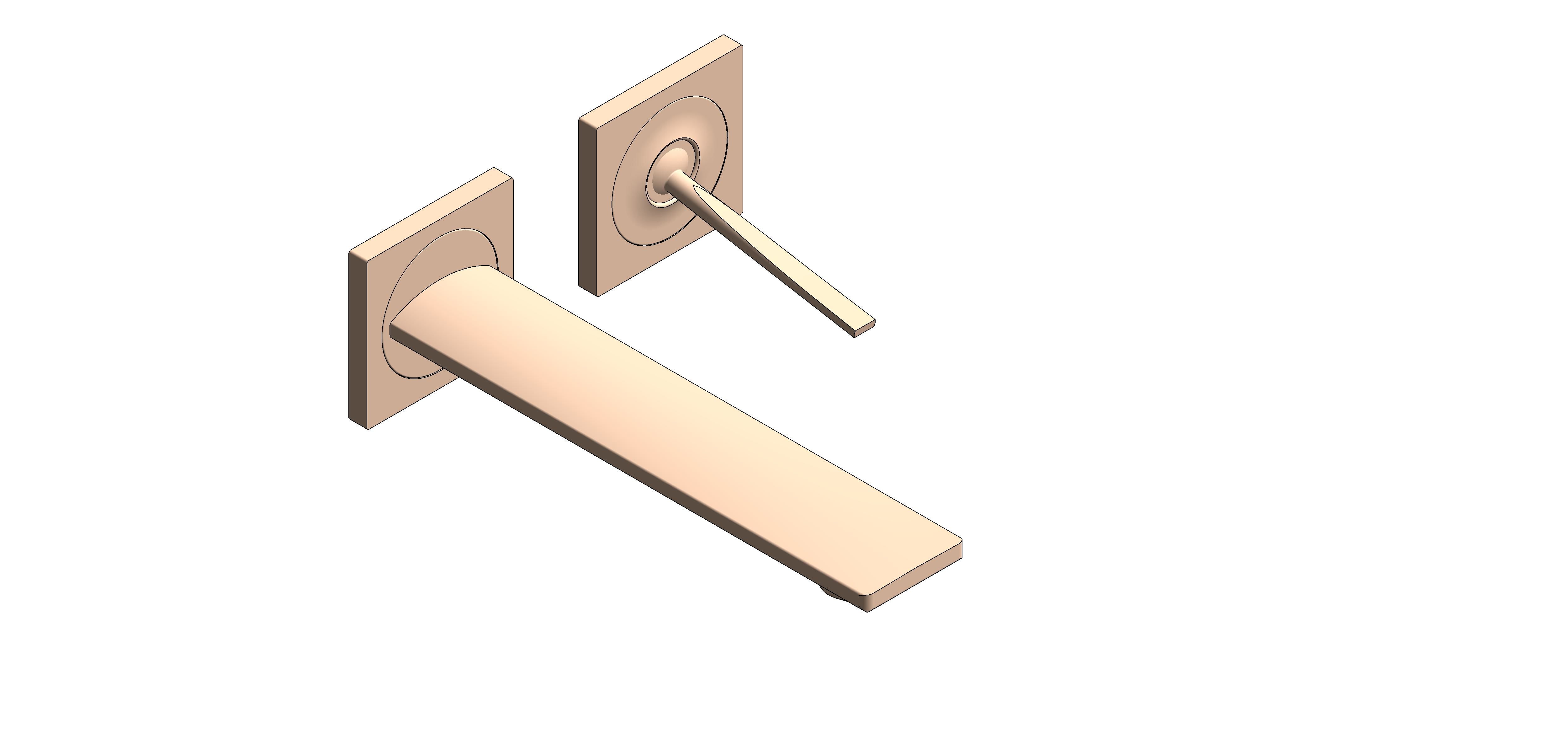 Product: ALLURE 2-Hole Basin Mixer M-Size (19386DA2)