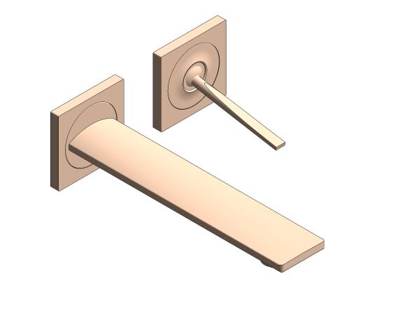 Product: ALLURE 2-Hole Basin Mixer M-Size (19386DA2)