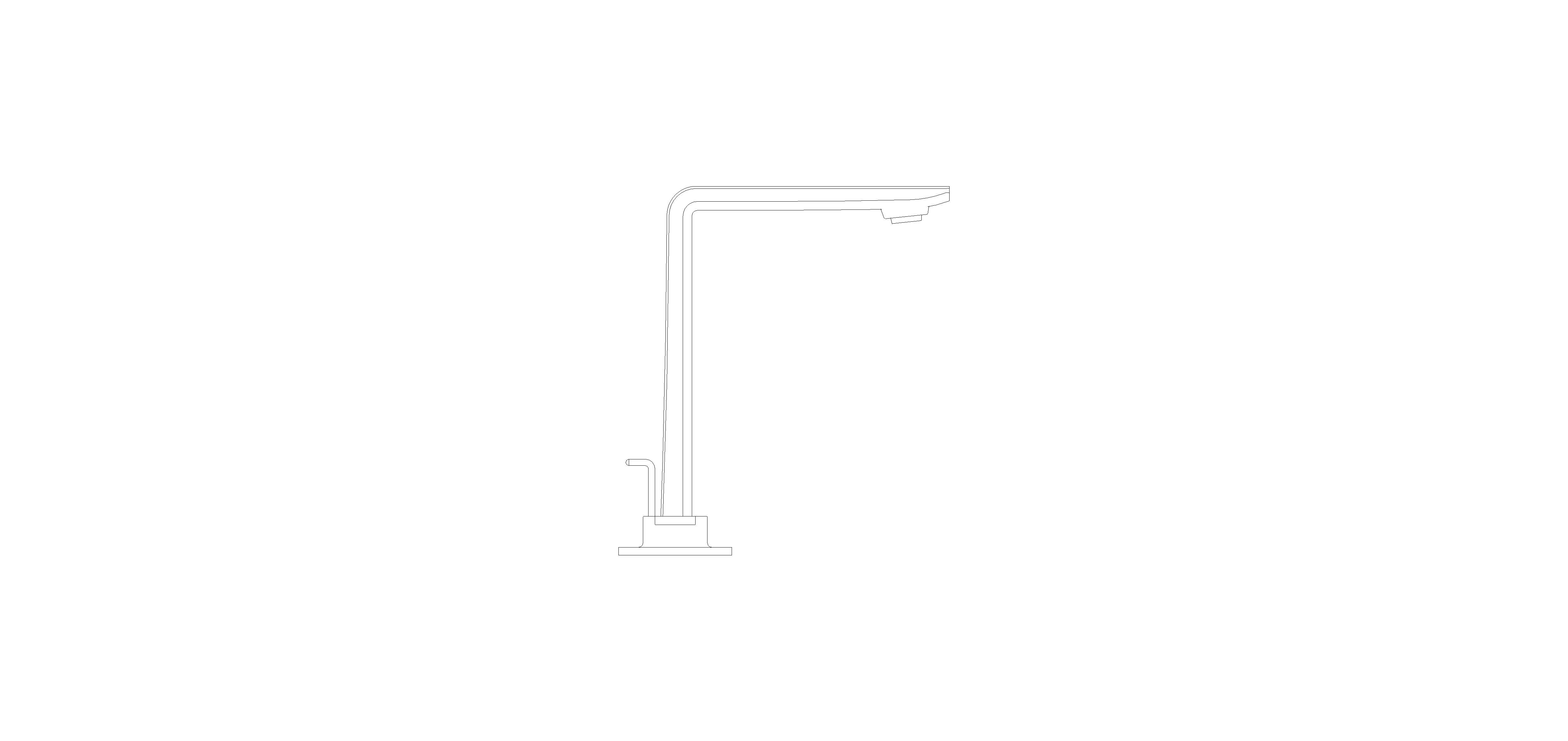 Product: ALLURE Three-Hole Basin Mixer 1/2″ M-Size (20188DC1)