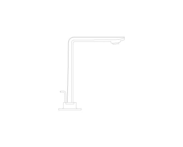 Product: ALLURE Three-Hole Basin Mixer 1/2″ M-Size (20188DC1)