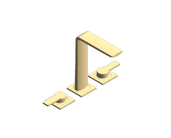 Product: ALLURE Three-Hole Basin Mixer 1/2″ M-Size (20188GL1)