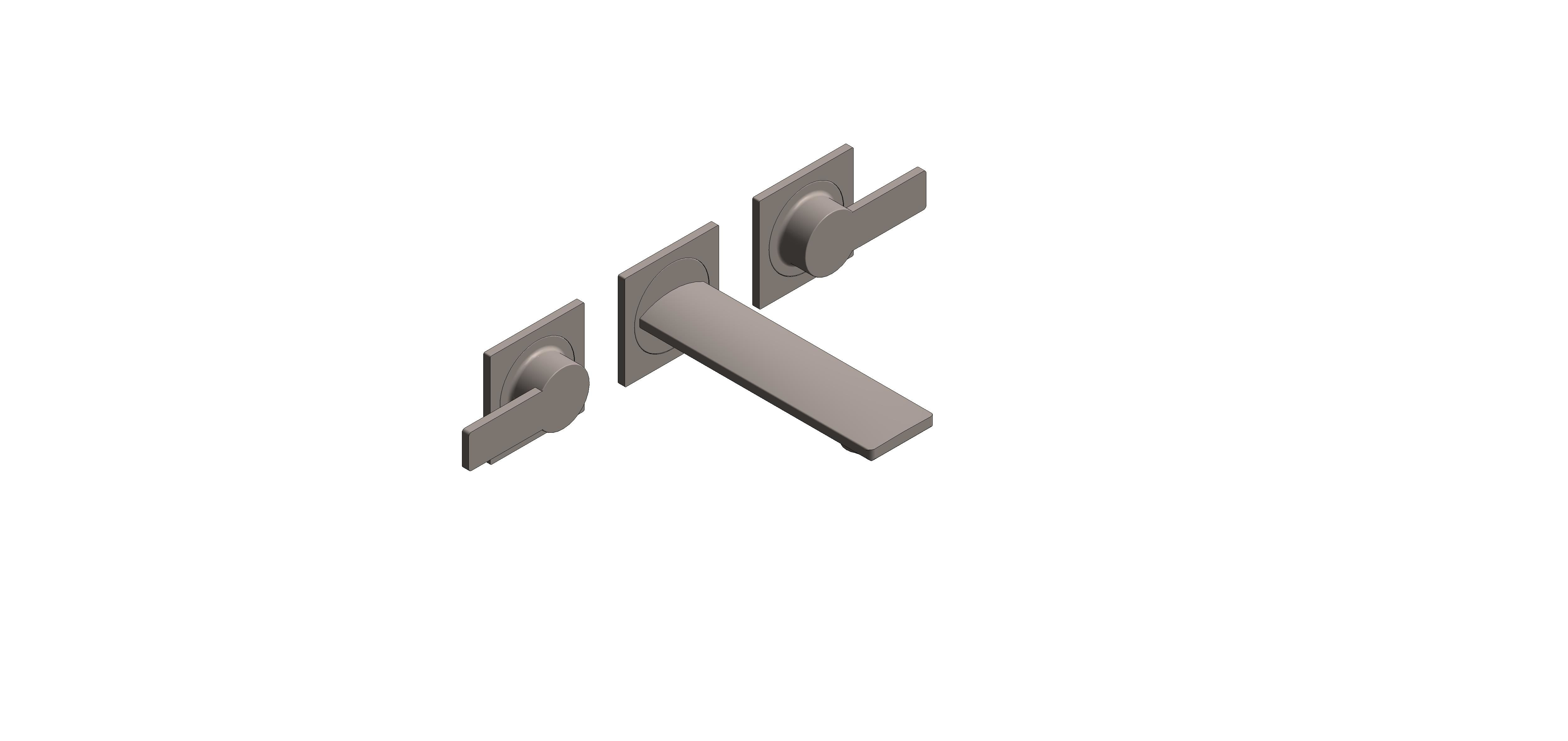 Product: ALLURE Three-Hole Basin Mixer 1/2″ S-Size (20189AL2)