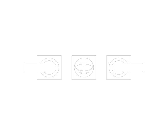 Product: ALLURE Three-Hole Basin Mixer 1/2″ S-Size (20189DA2)