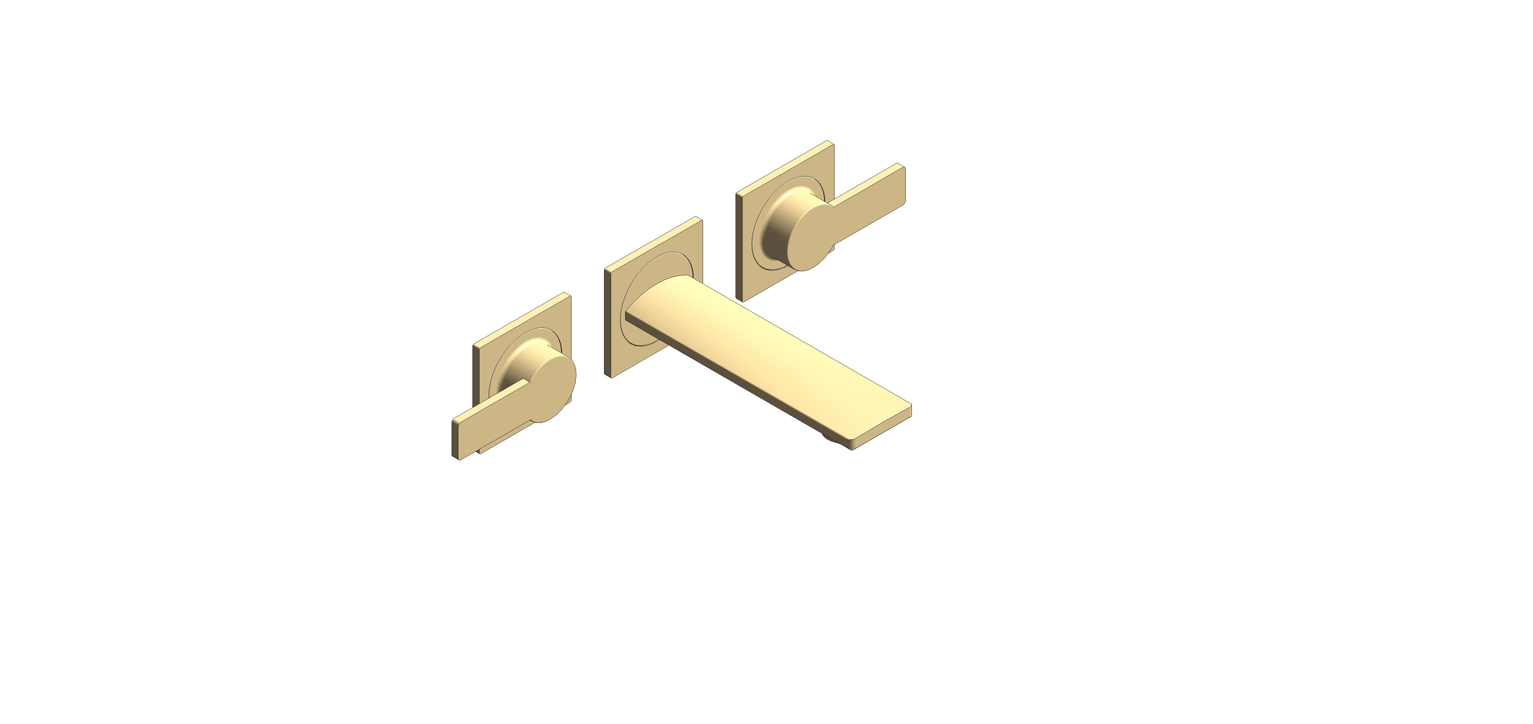 Product: ALLURE Three-Hole Basin Mixer 1/2″ S-Size (20189DA2)