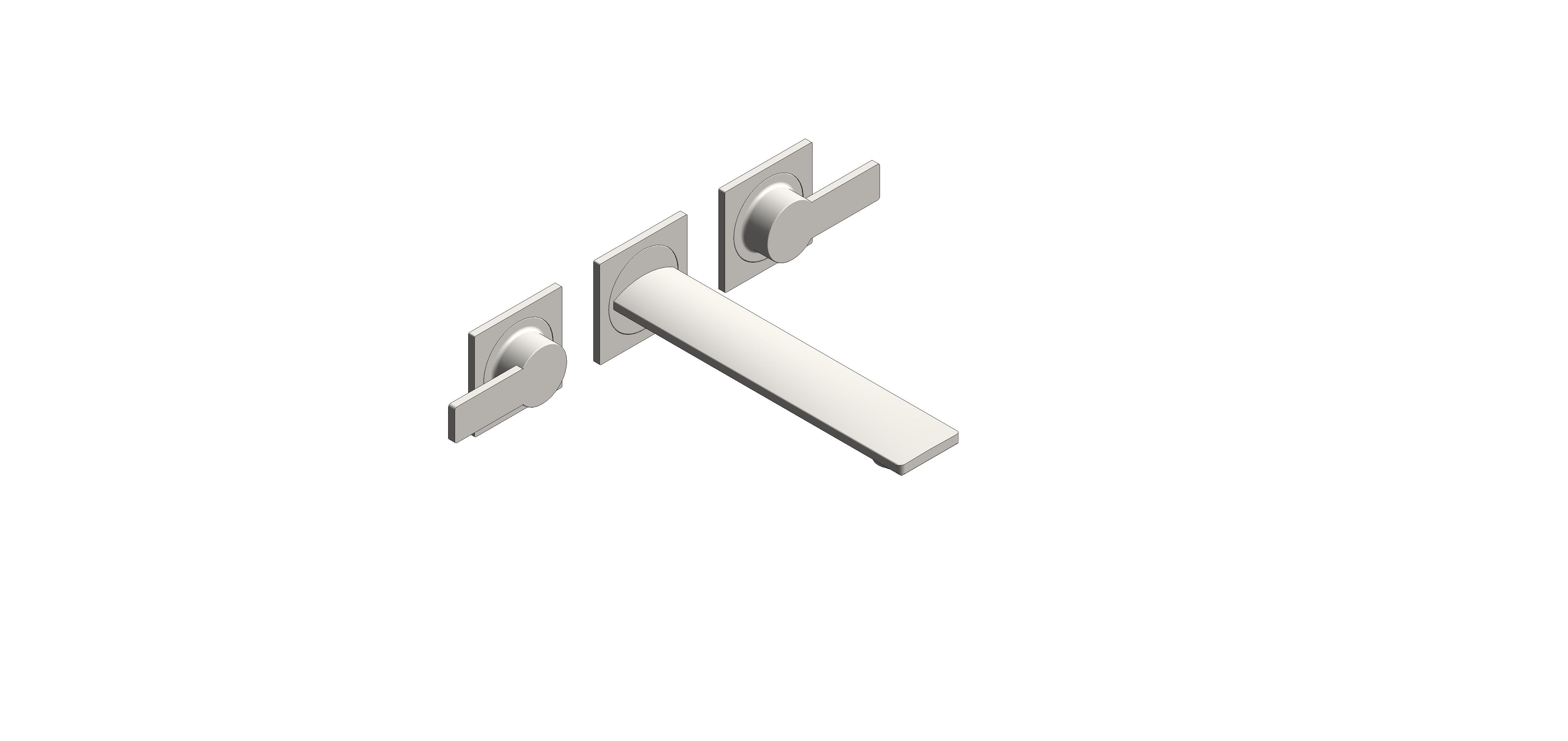 Product: ALLURE Three-Hole Basin Mixer 1/2″ M-Size (20193DC2)