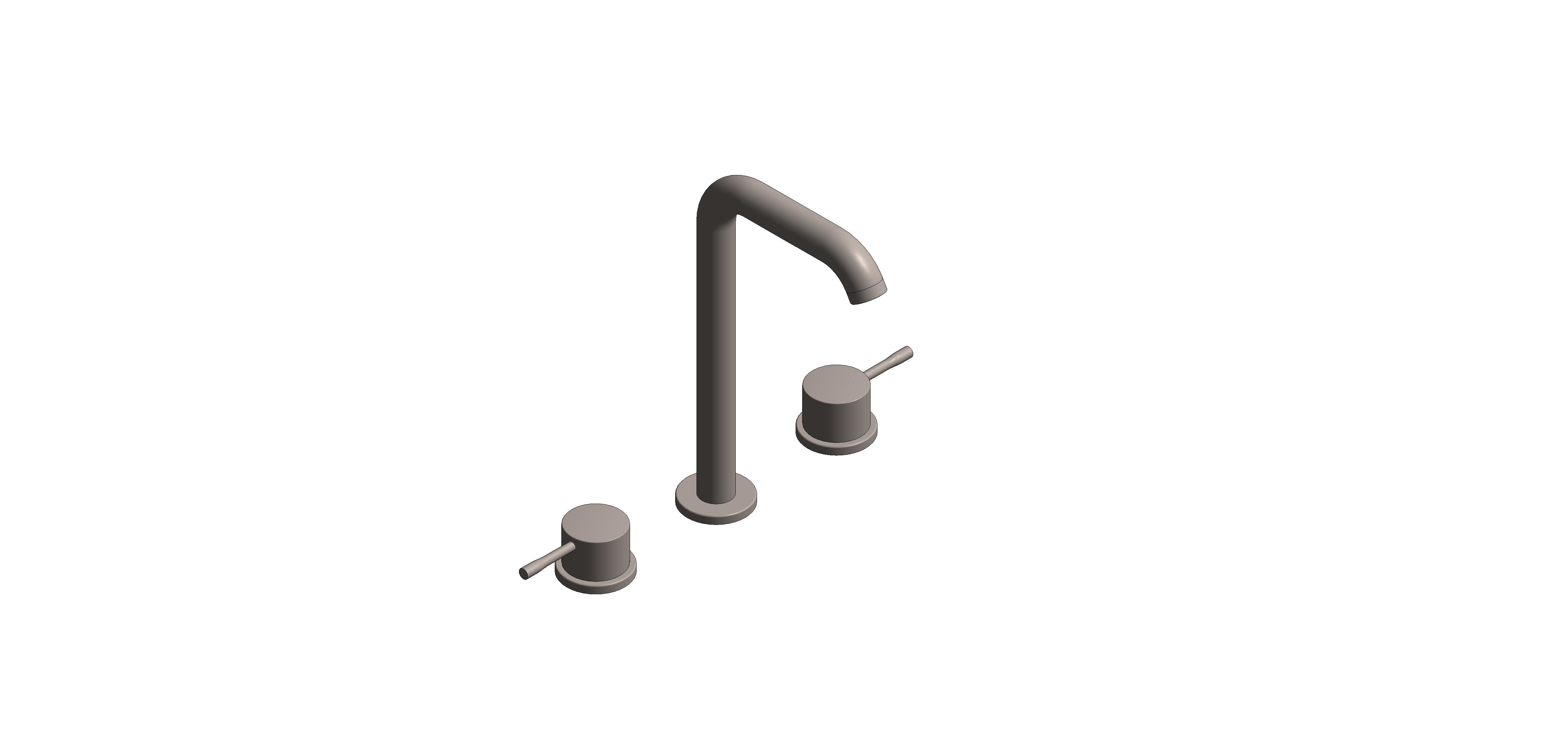 Product: ALLURE Three-Hole Basin Mixer 1/2″ L-Size (20299AL1)