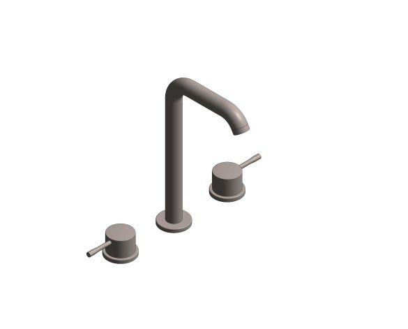 Product: ALLURE Three-Hole Basin Mixer 1/2″ L-Size (20299AL1)