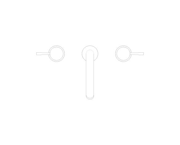 Product: ALLURE Three-Hole Basin Mixer 1/2″ L-Size (20299AL1)