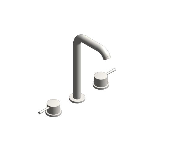 Product: ALLURE Three-Hole Basin Mixer 1/2″ L-Size (20299DC1)