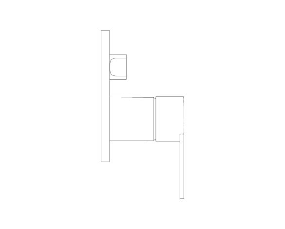 Product: ALLURE Single-lever mixer with 3-way diverter (29176DC1)