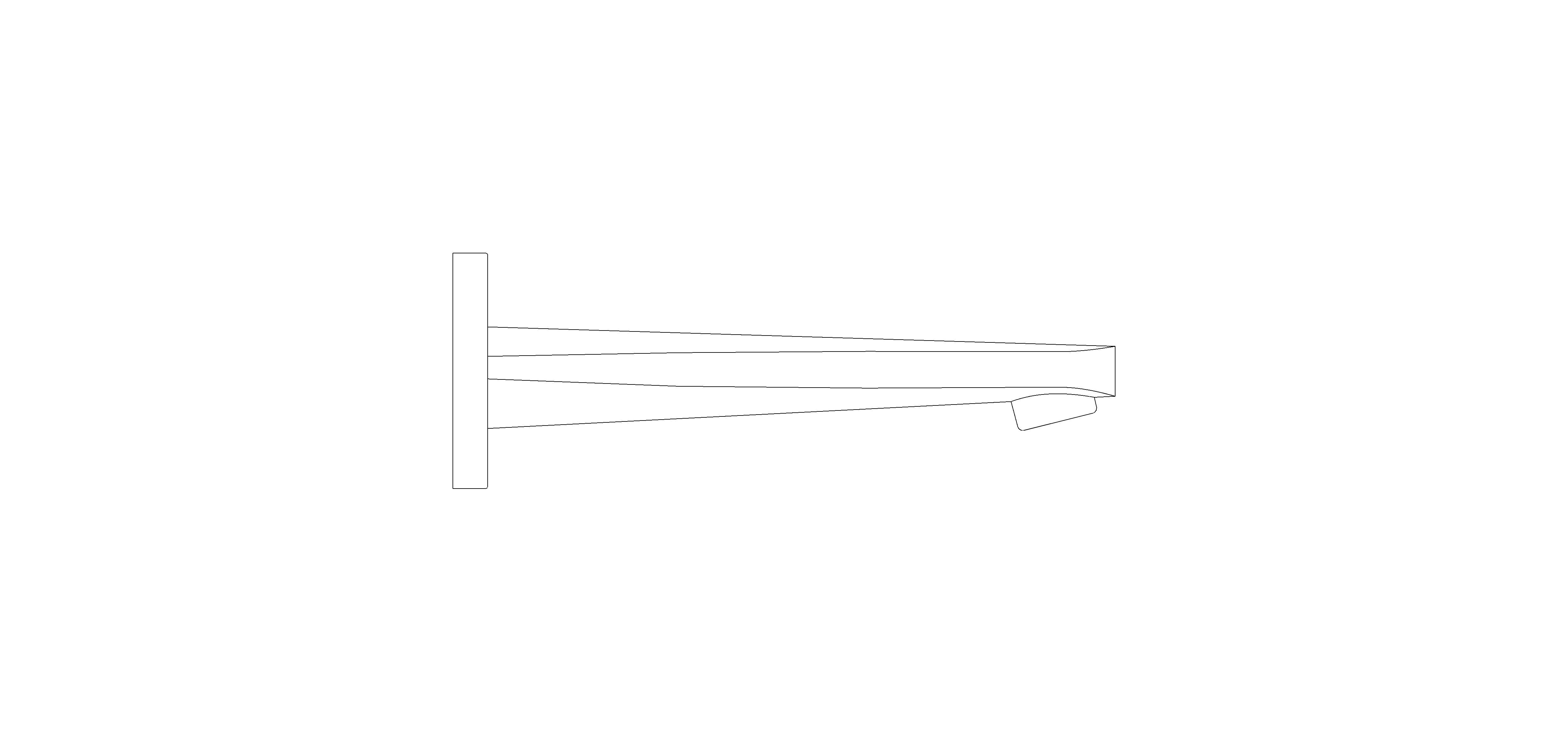 Product: EUROECO Bath Spout (13471001)