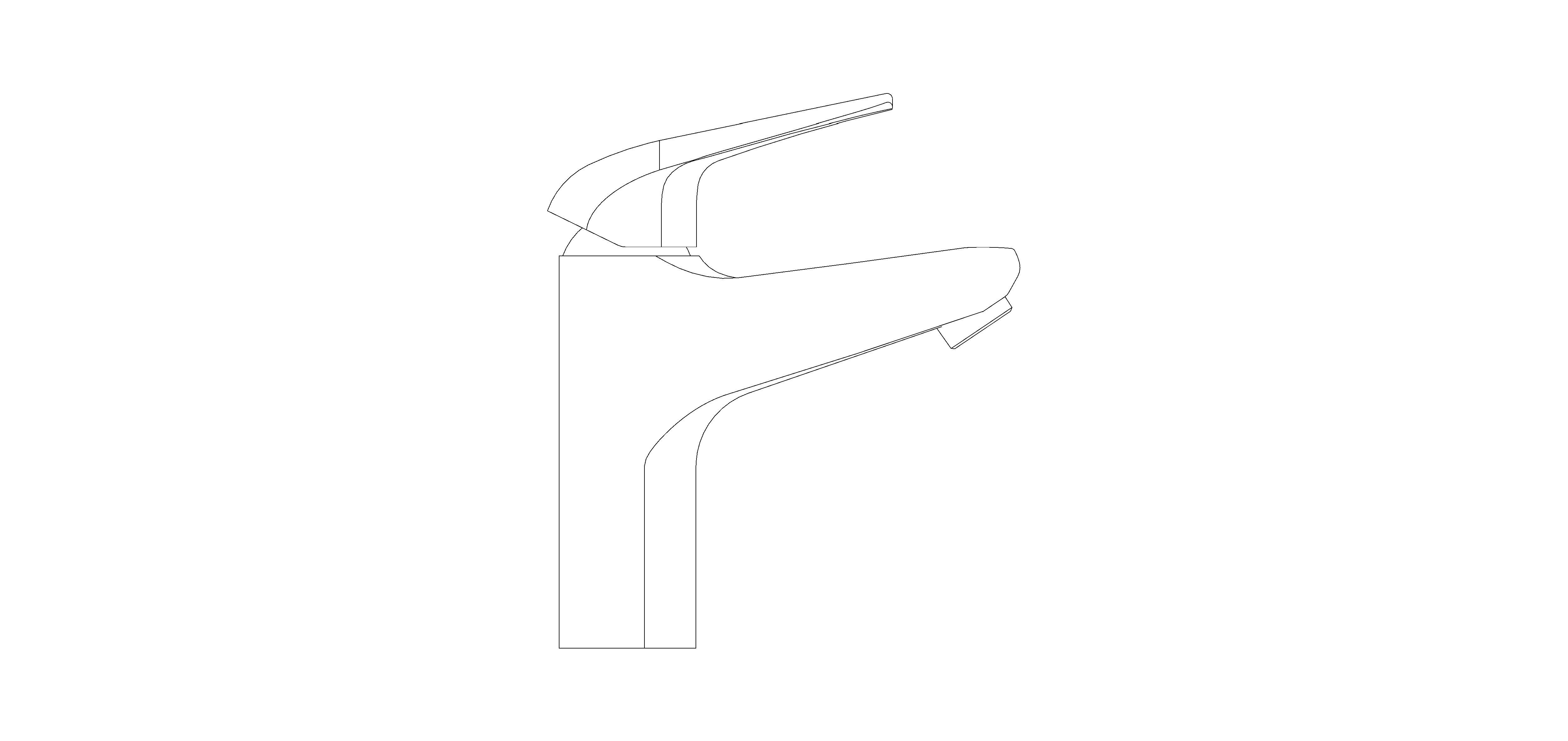 Product: Single Lever Mixer (24286001)