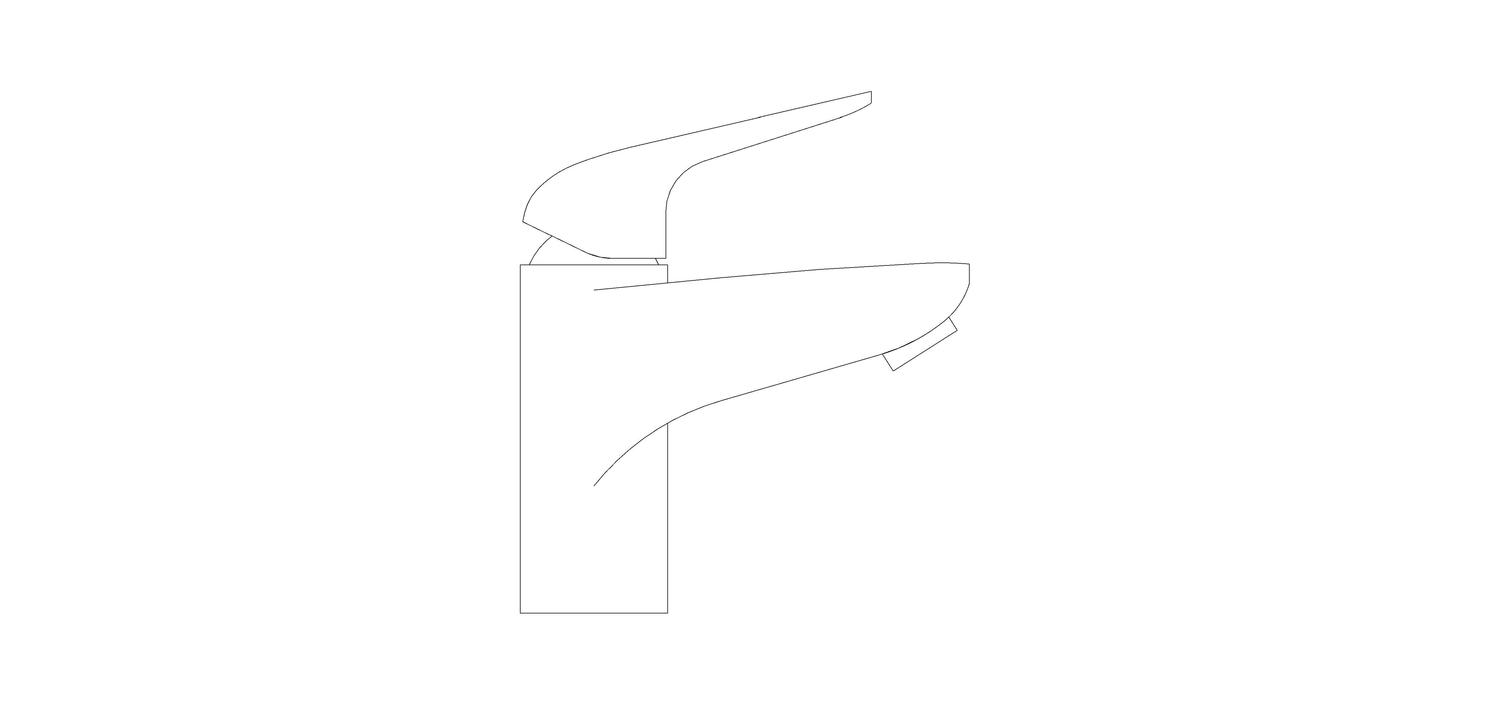 Product: Single Lever Mixer (32734001)