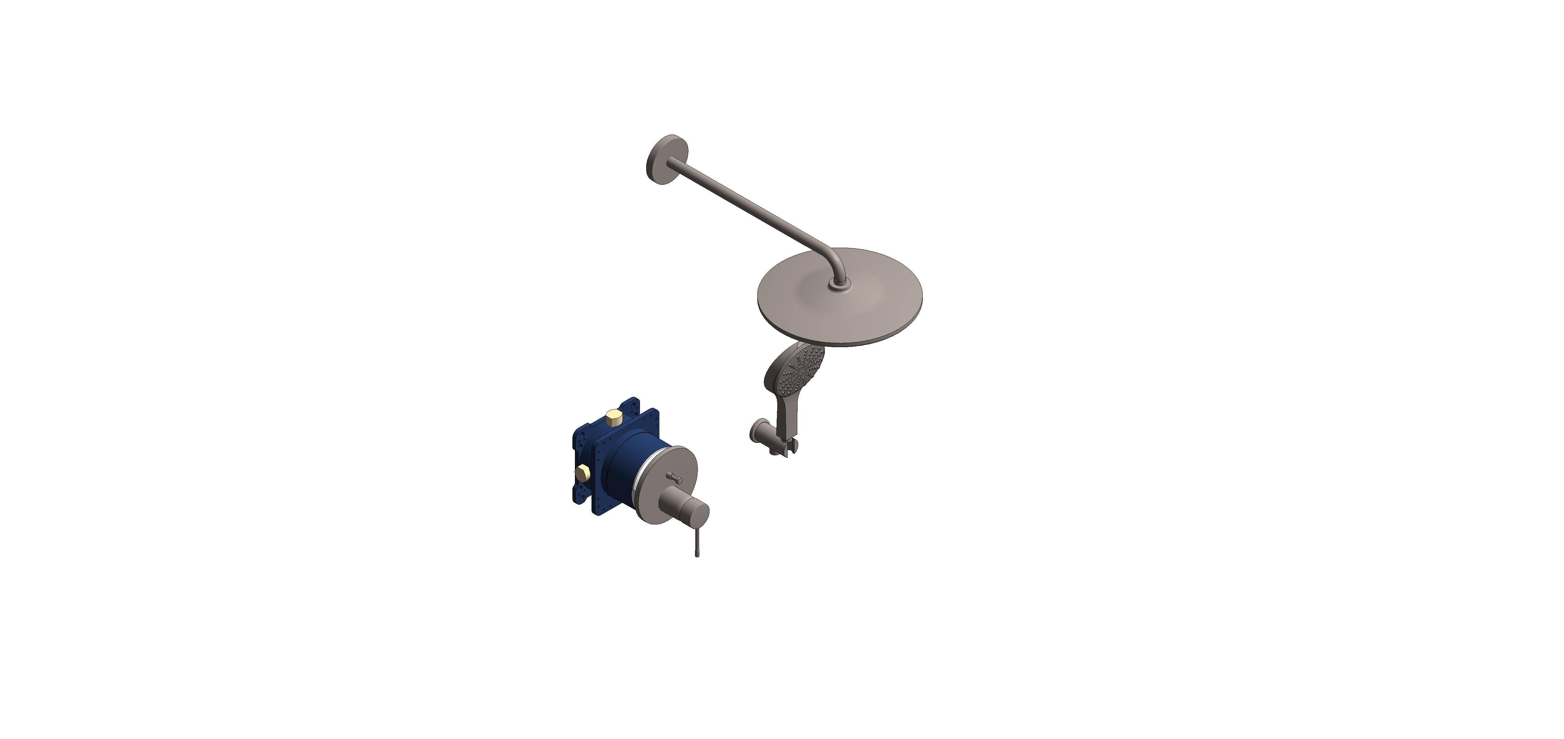 Product: ESSENCE Concealed shower system with Rainshower Mono 310 (25287AL0)