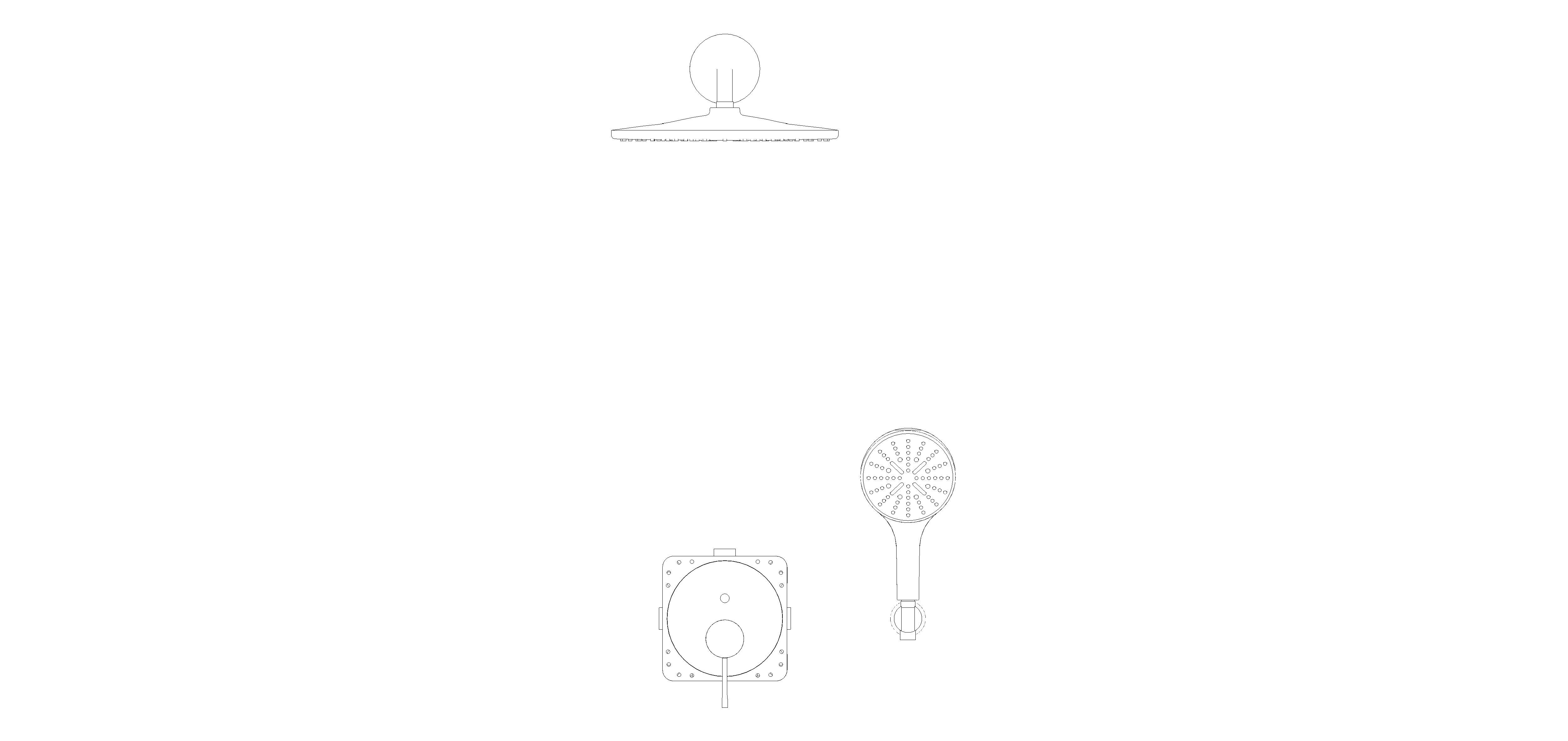 Product: ESSENCE Concealed shower system with Rainshower Mono 310 (25287GL0)