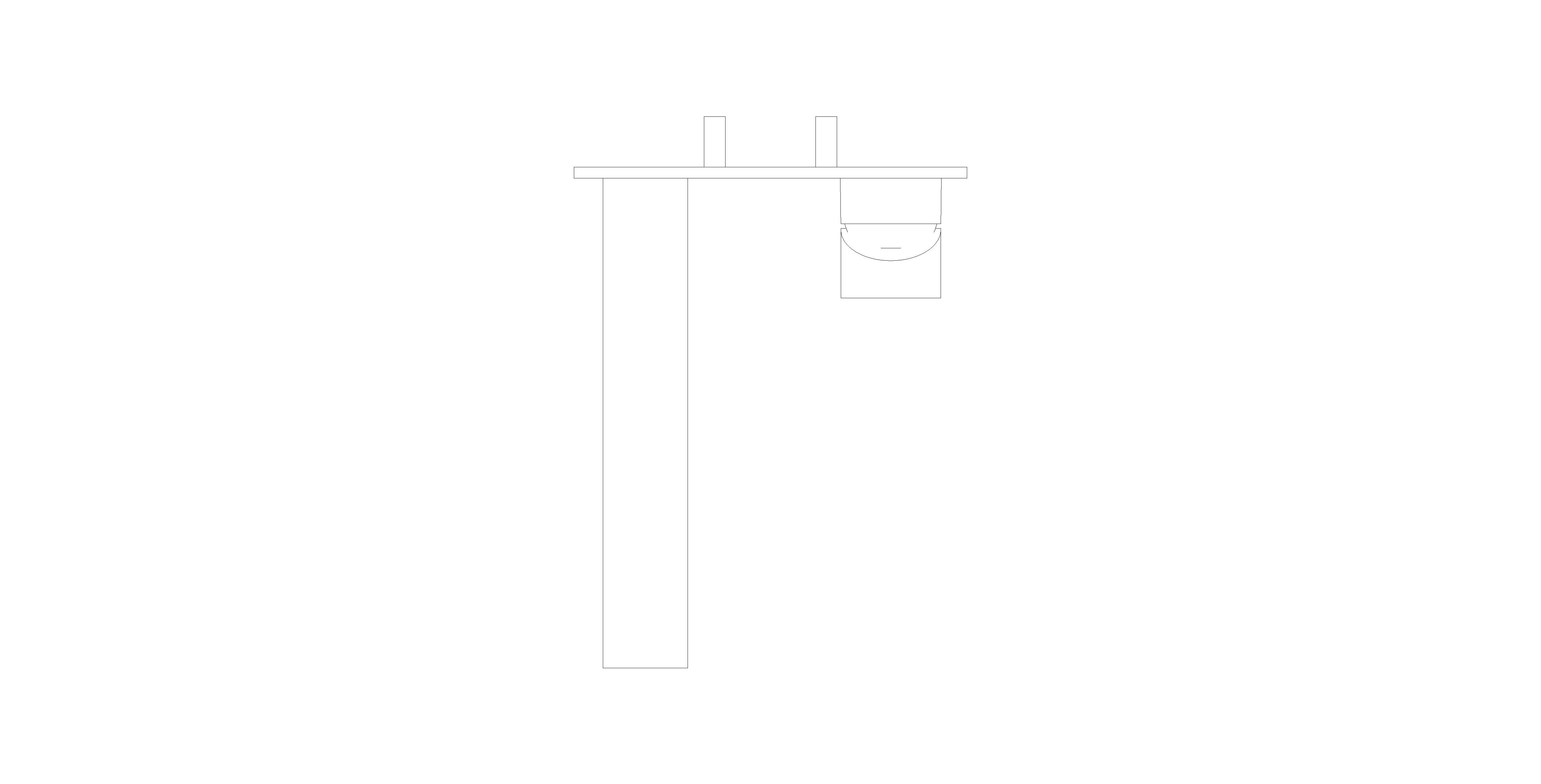 Product: LINEARE 2-Hole Basin Mixer (23444GN1)