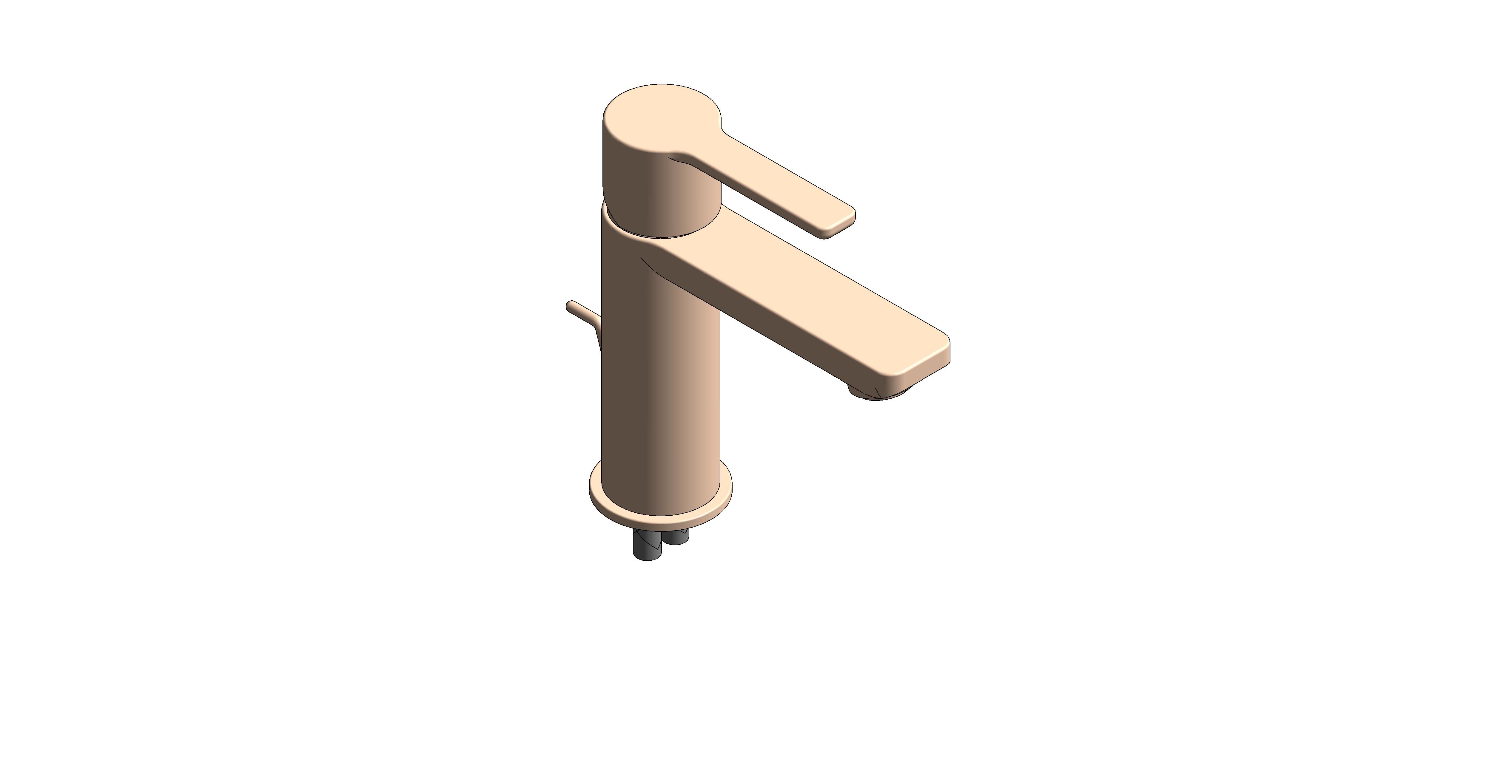Product: LINEARE Single Lever Basin Mixer (23790DL1)