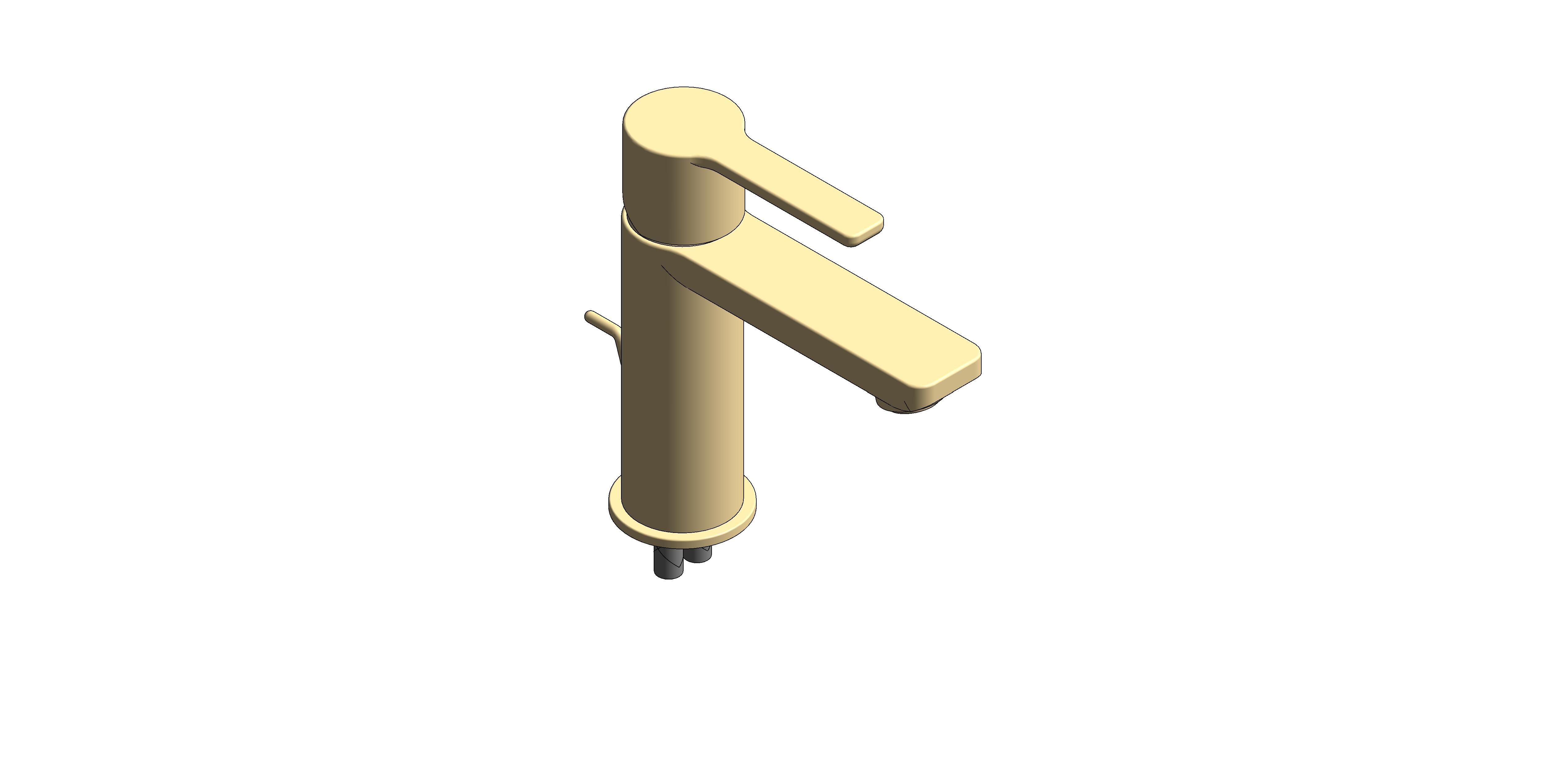 Product: LINEARE Single Lever Basin Mixer (23790GN1)