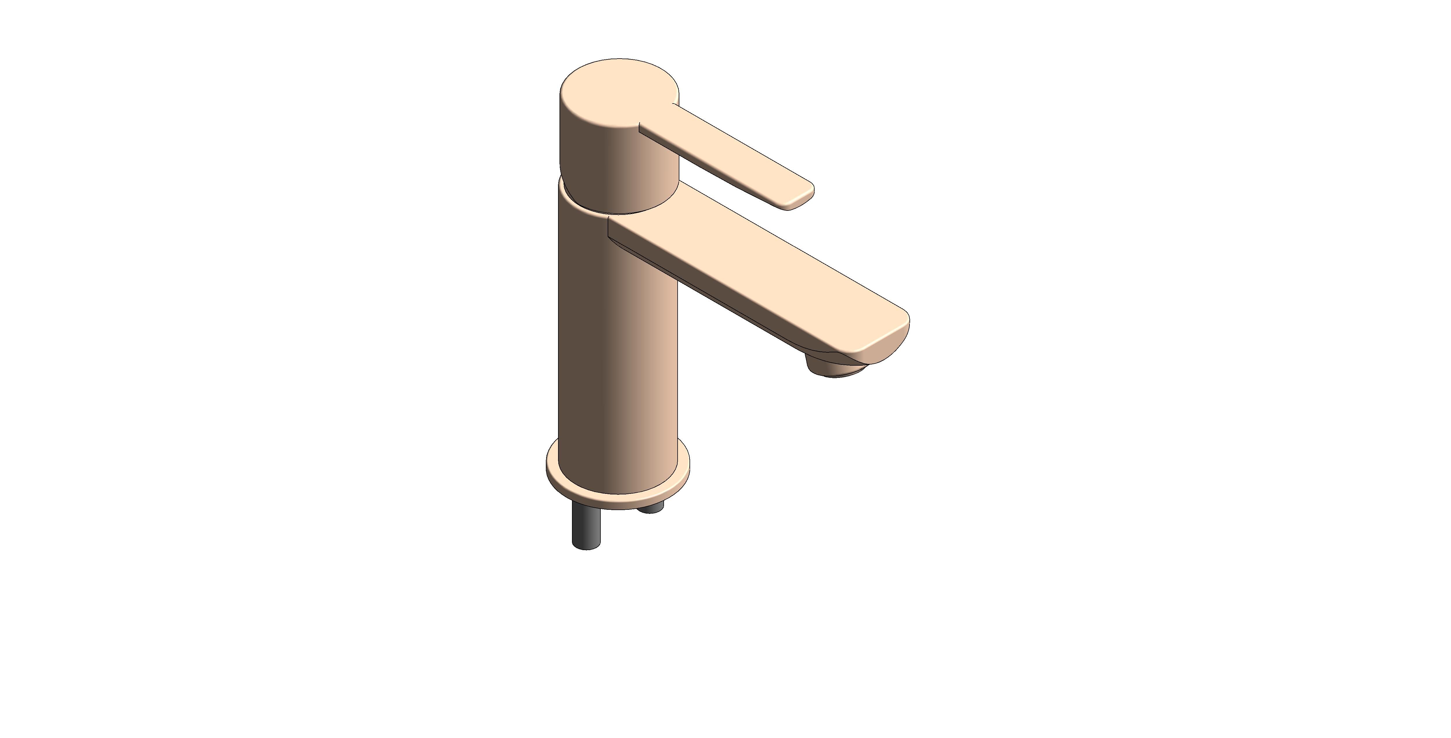 Product: LINEARE Single Lever Basin Mixer (23791DL1)