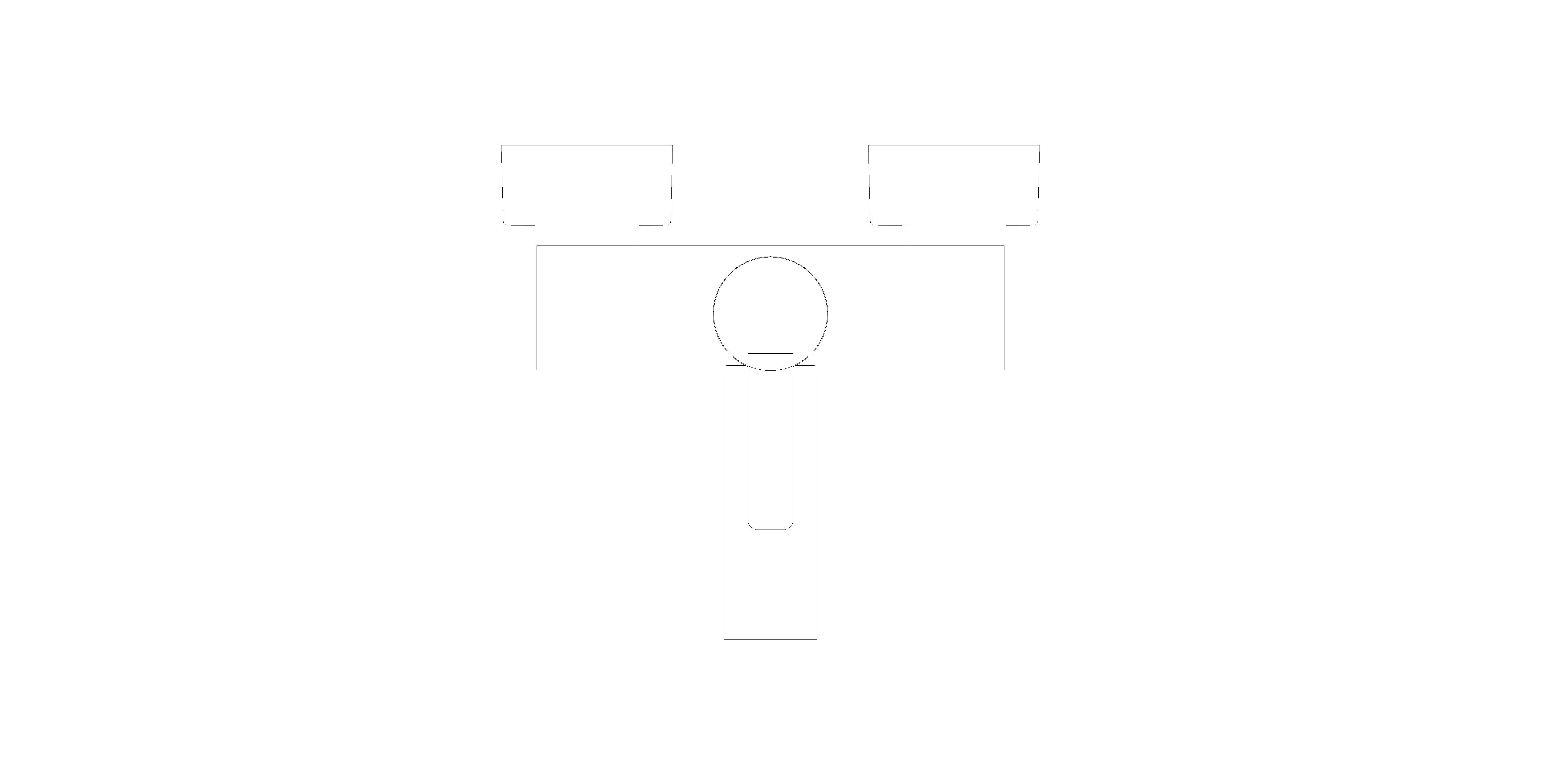 Product: LINEARE Single Lever Bath mixer (33849DL1)