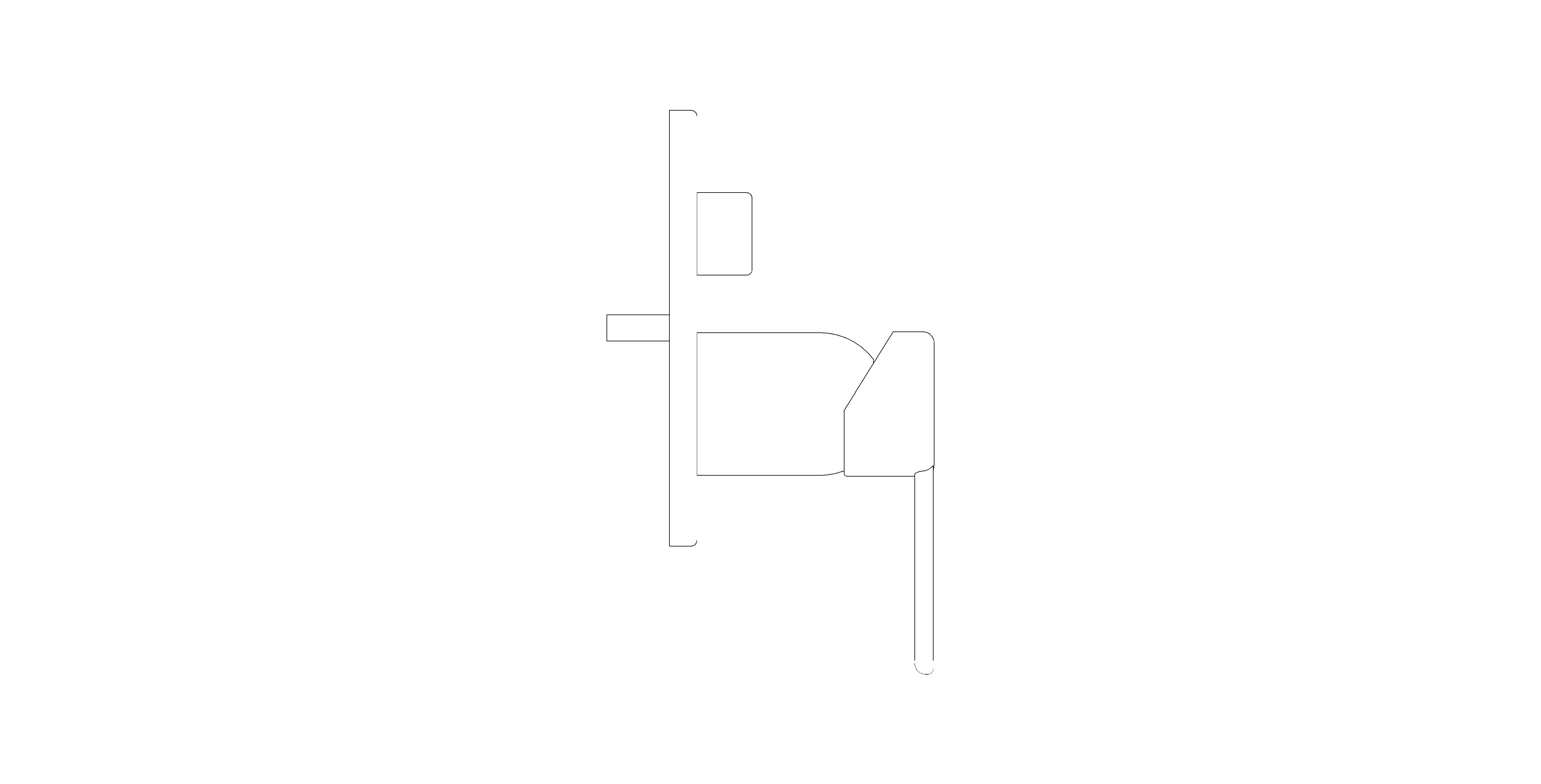 Product: LINEARE Single Lever Mixer (24095DL1)