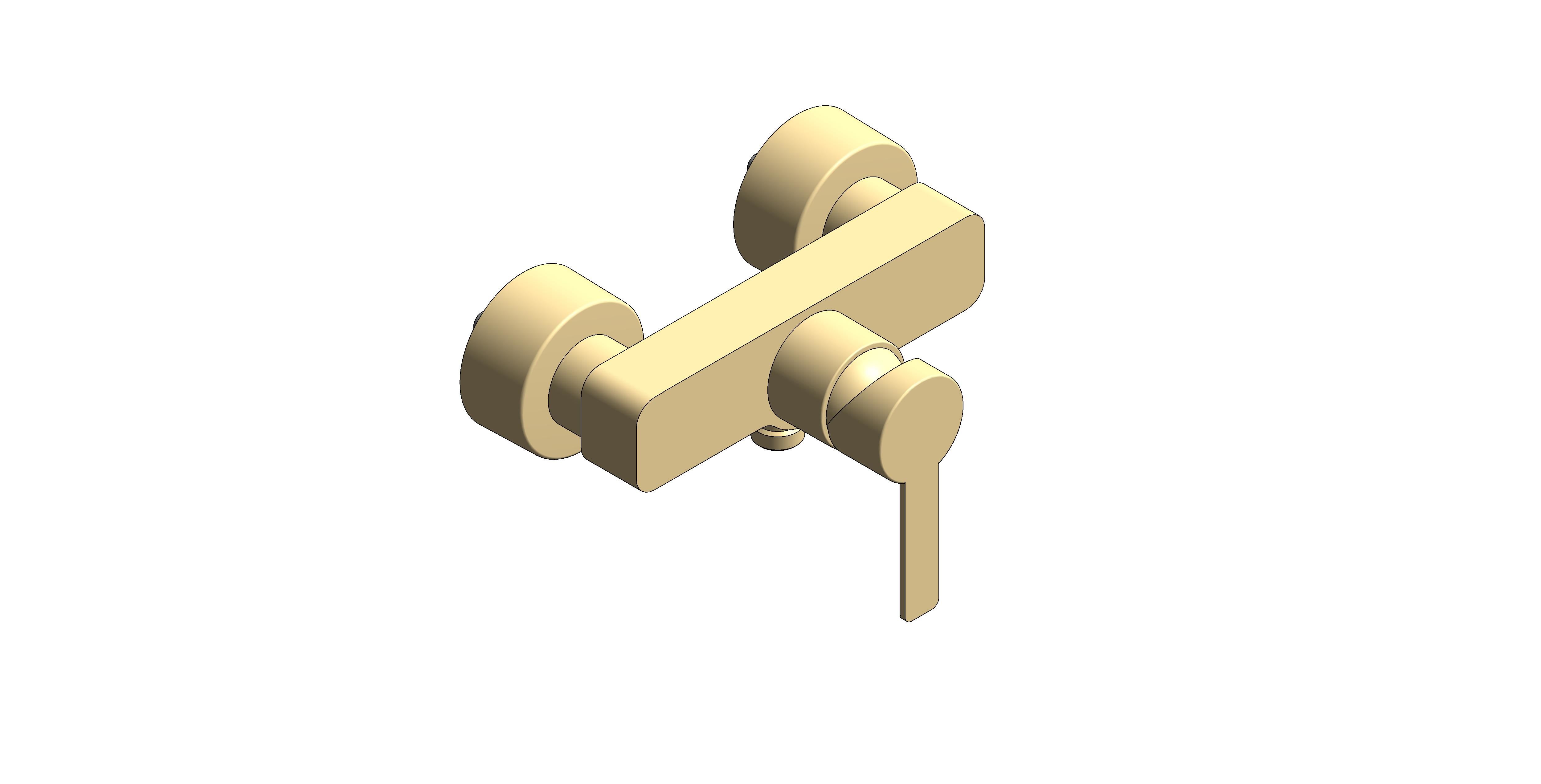 Product: LINEARE Single Lever Shower Mixer (33865GN1)