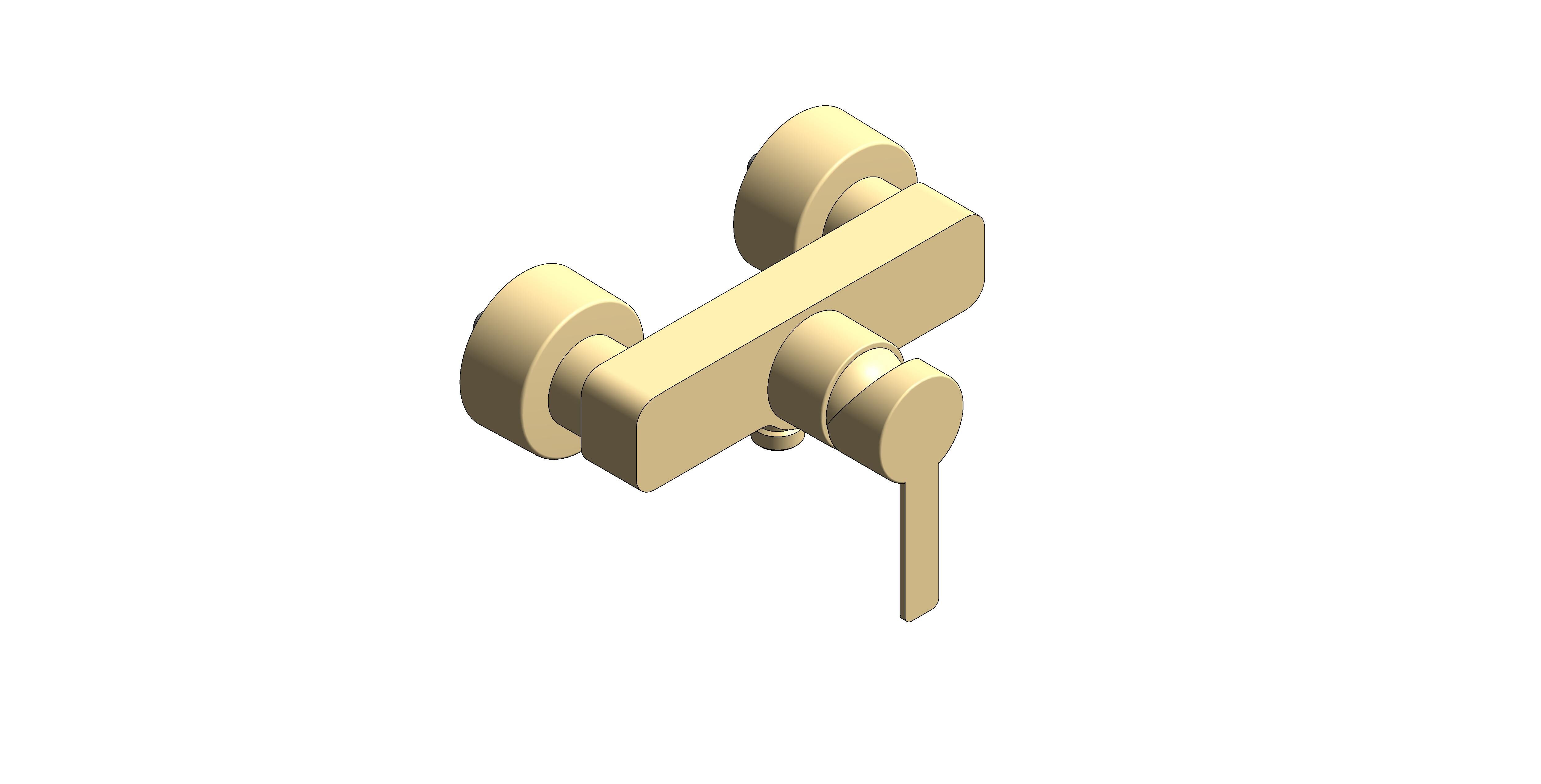 Product: LINEARE Single Lever Shower Mixer (33865GN1)