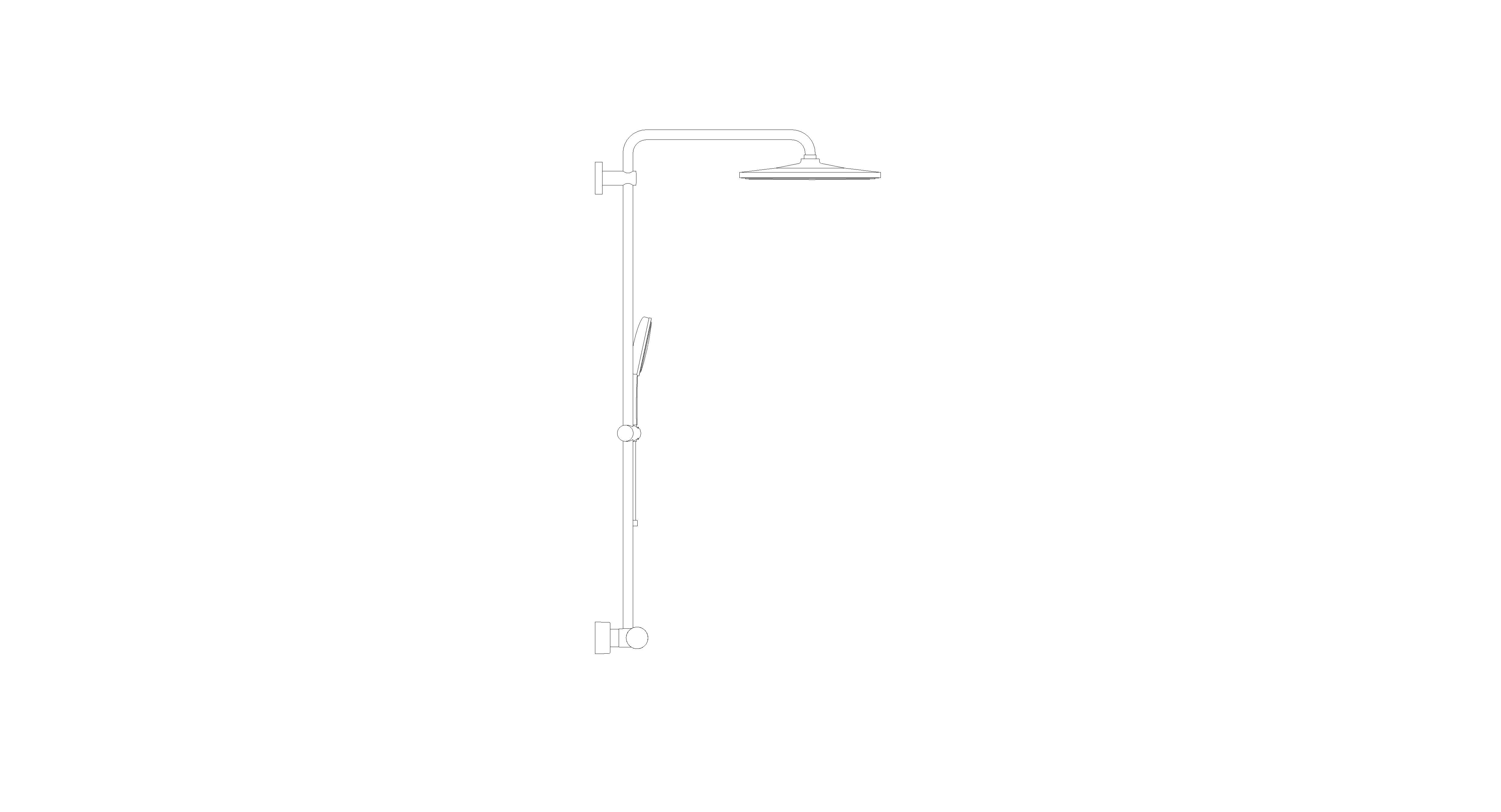 Product: RAINSHOWER SMARTACTIVE 310 Shower System With Thermostat For Wall Mounting (22119KF0)