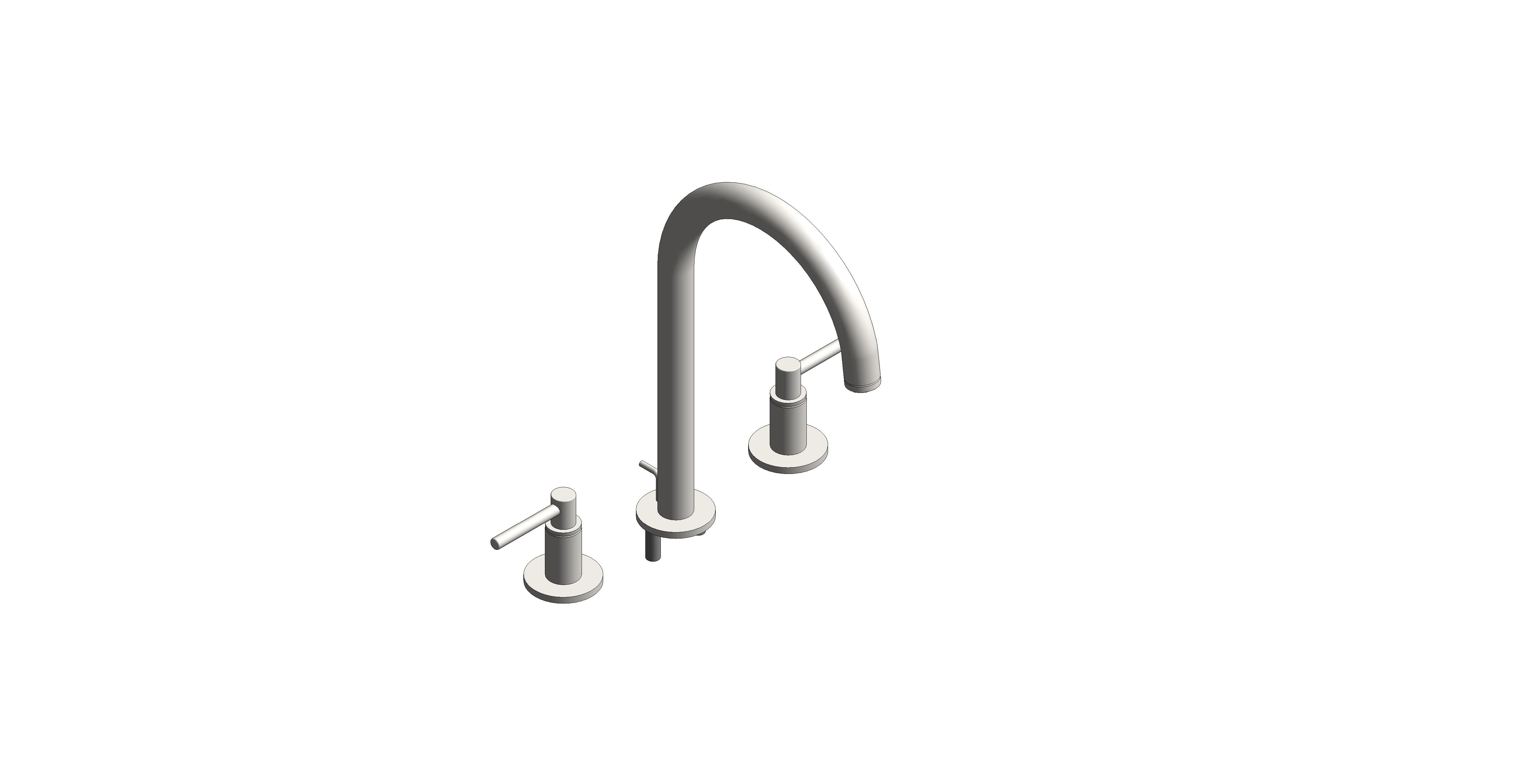 Product: ATRIO Three-hole basin mixer 1/2″ L-Size (20649DC0)
