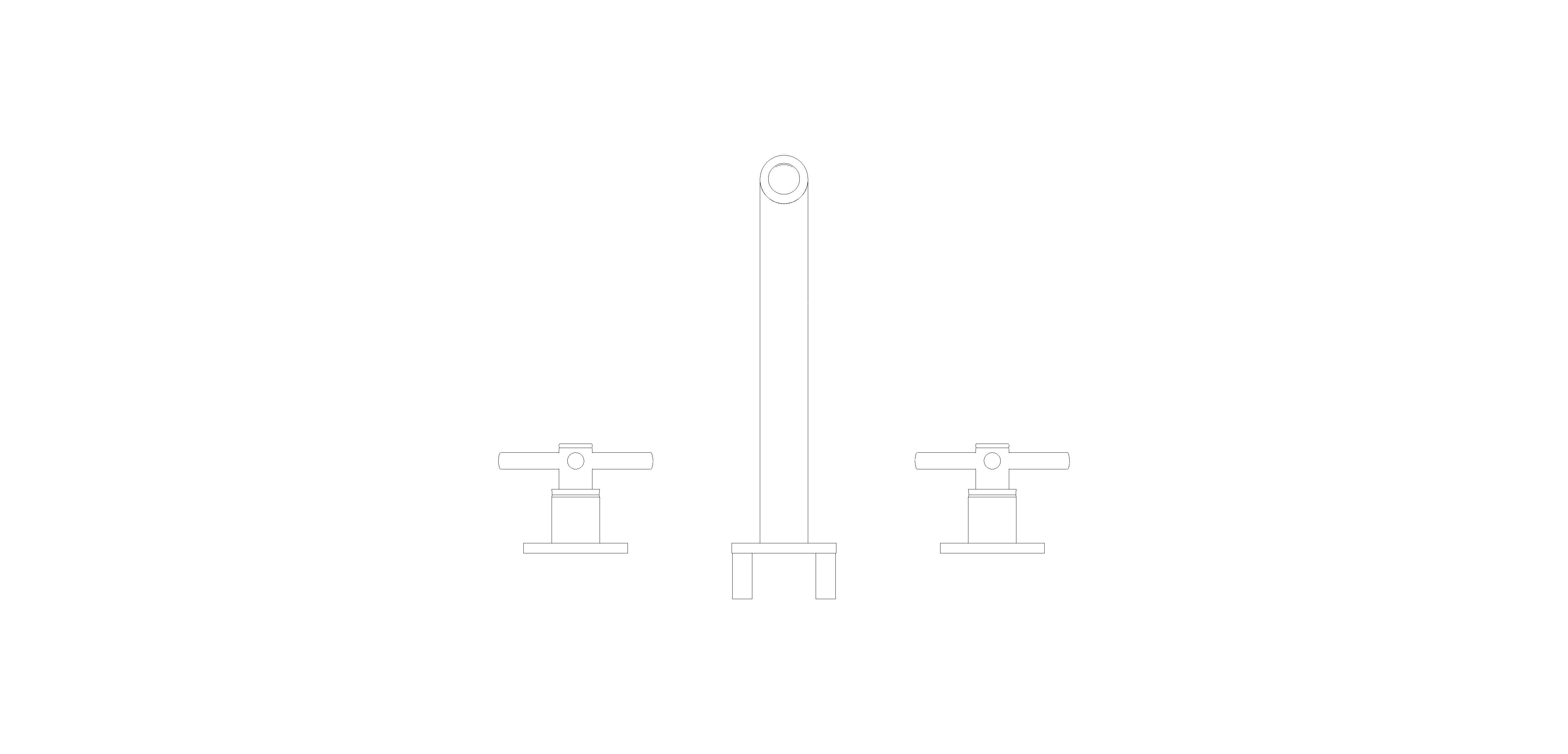 Product: ATRIO 3-hole basin mixer M-Size (2066100F)